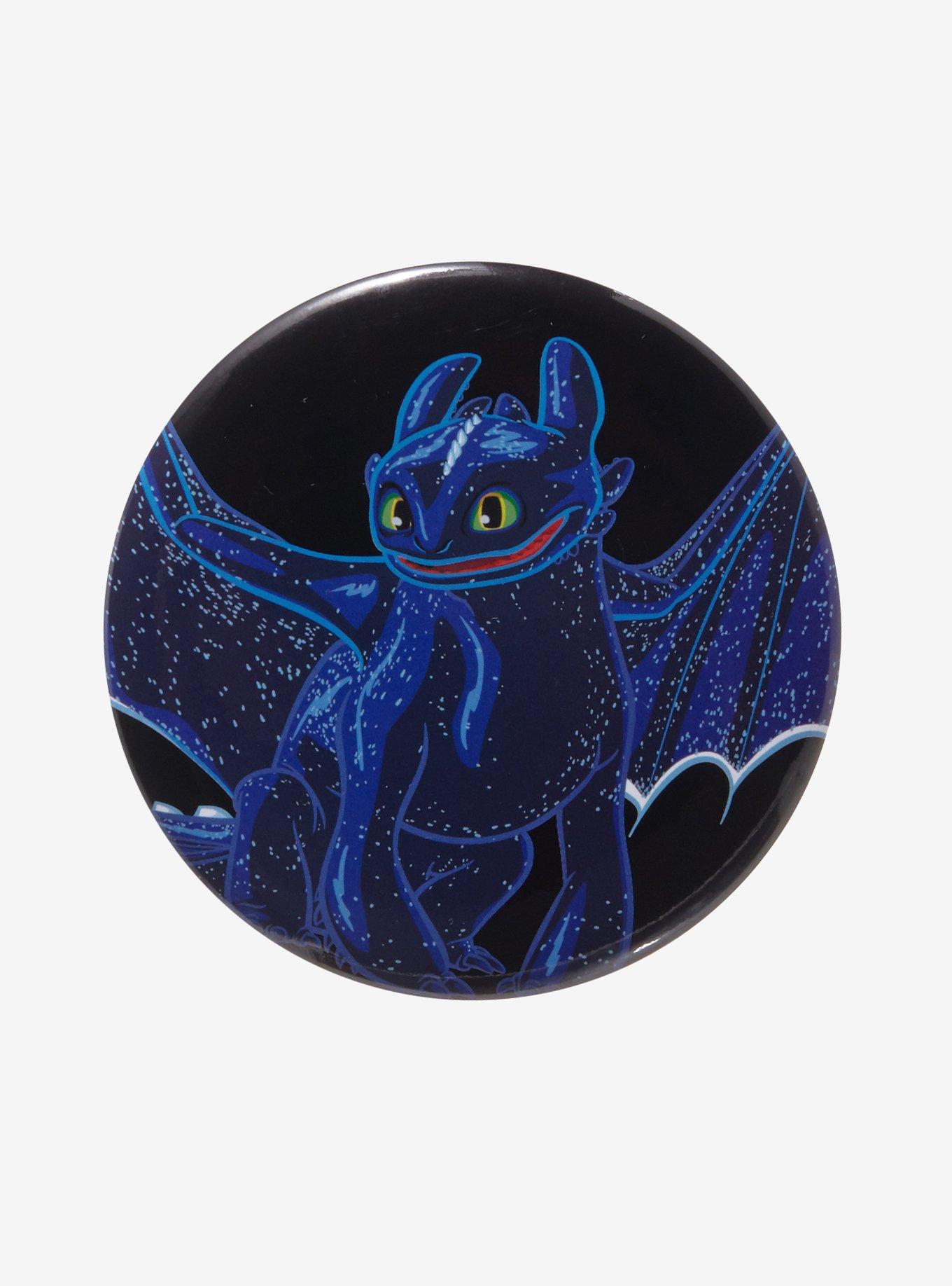 DreamWorks How To Train Your Dragon Toothless Constellations Button Pin - BoxLunch Exclusive, , hi-res