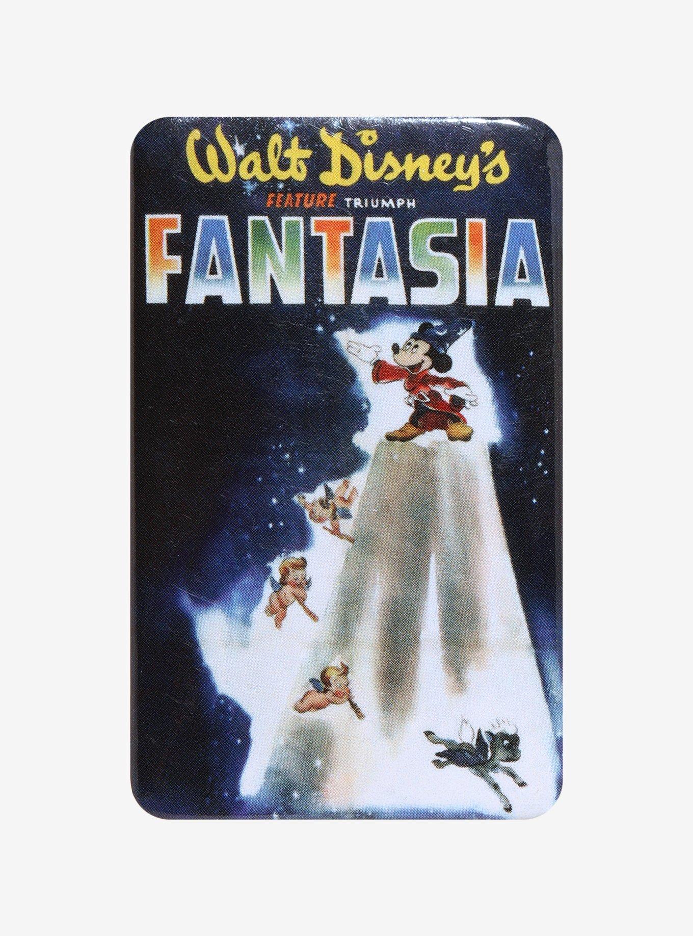 Disney Fantasia Classic Poster Button Pin &mdash; BoxLunch Exclusive, , hi-res