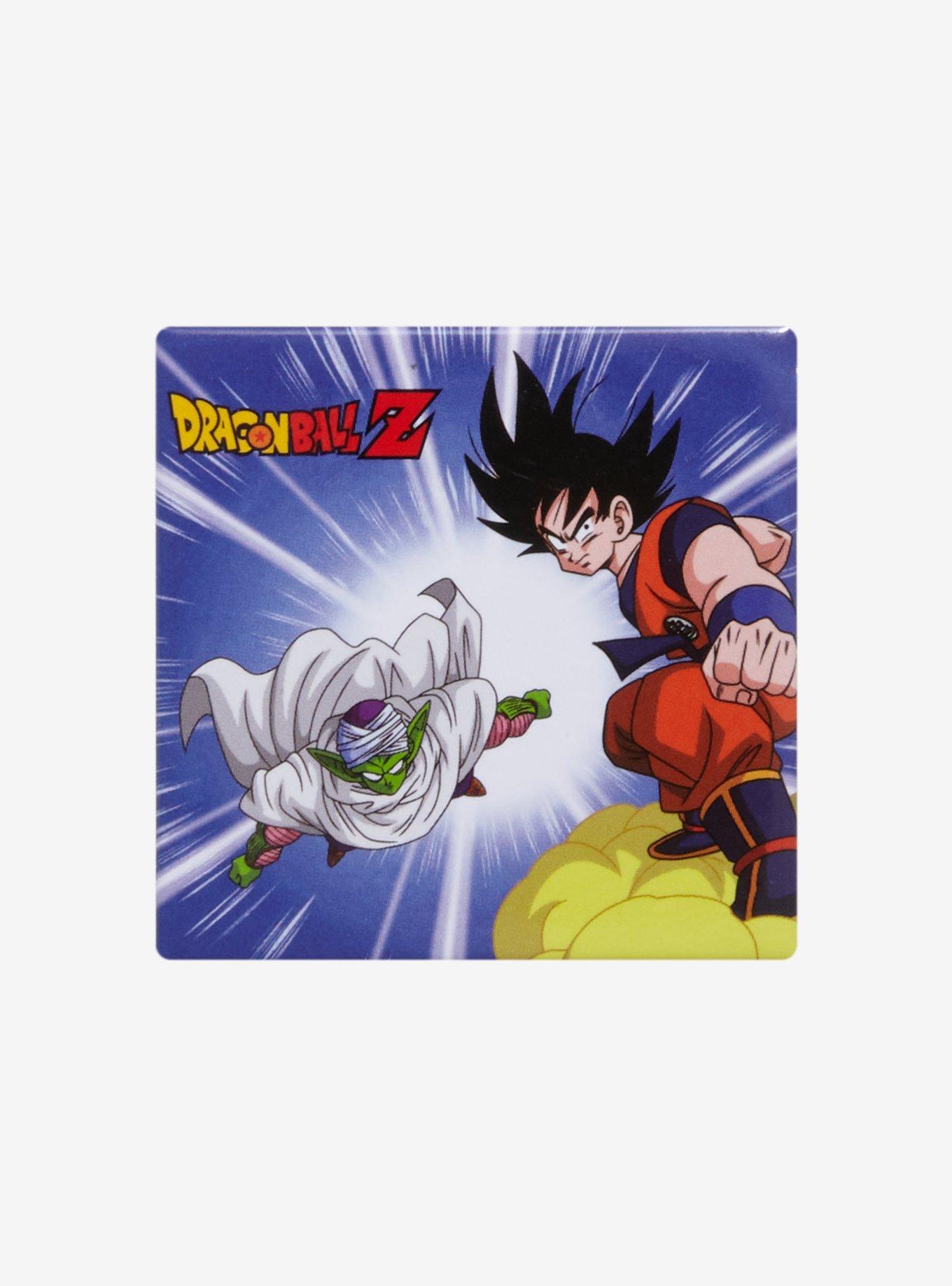 Dragon Ball Z Goku & Piccolo Square Button Pin - BoxLunch Exclusive, , hi-res