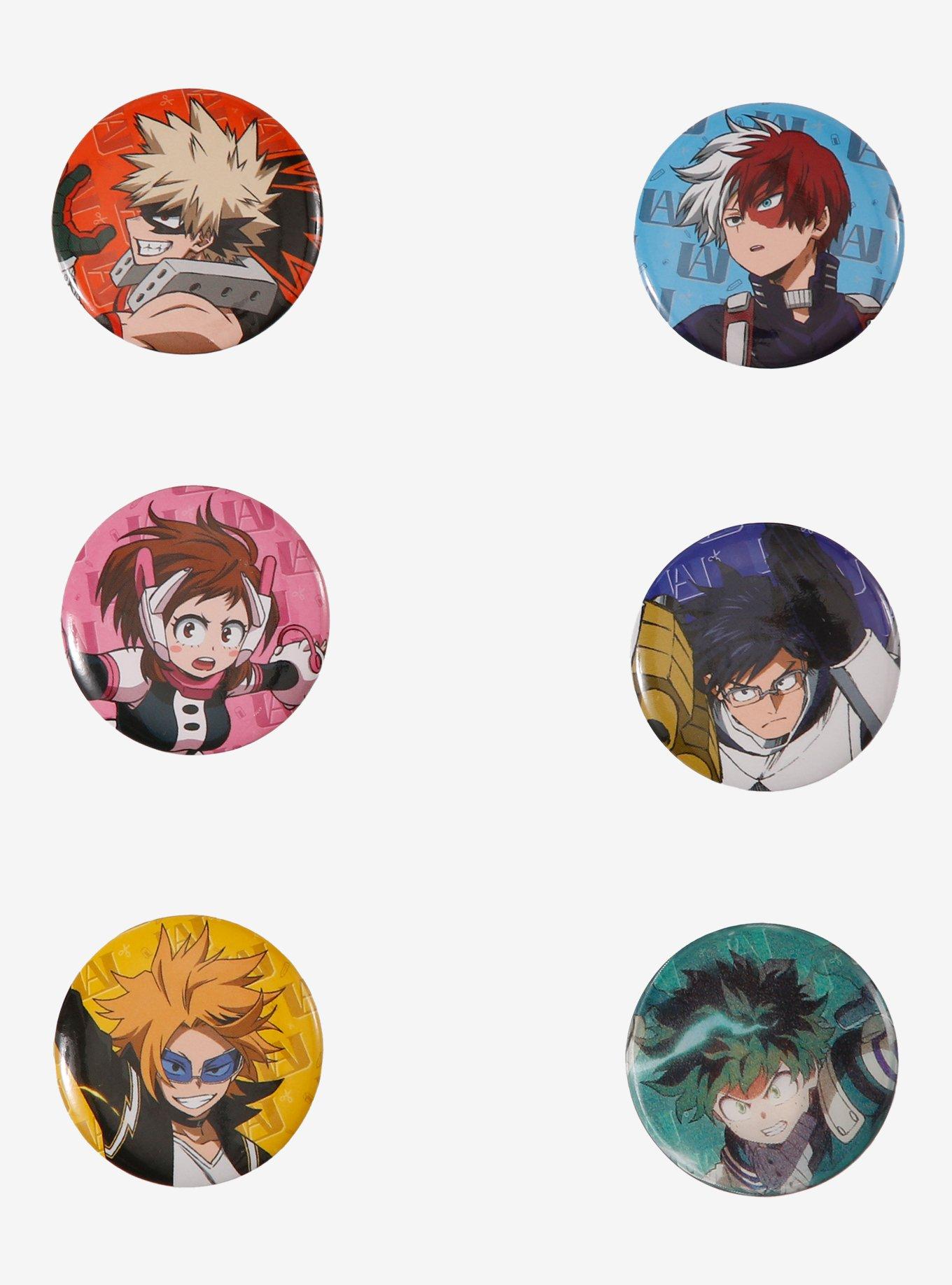 My Hero Academia Characters Blind Box Button Set - BoxLunch Exclusive, , hi-res