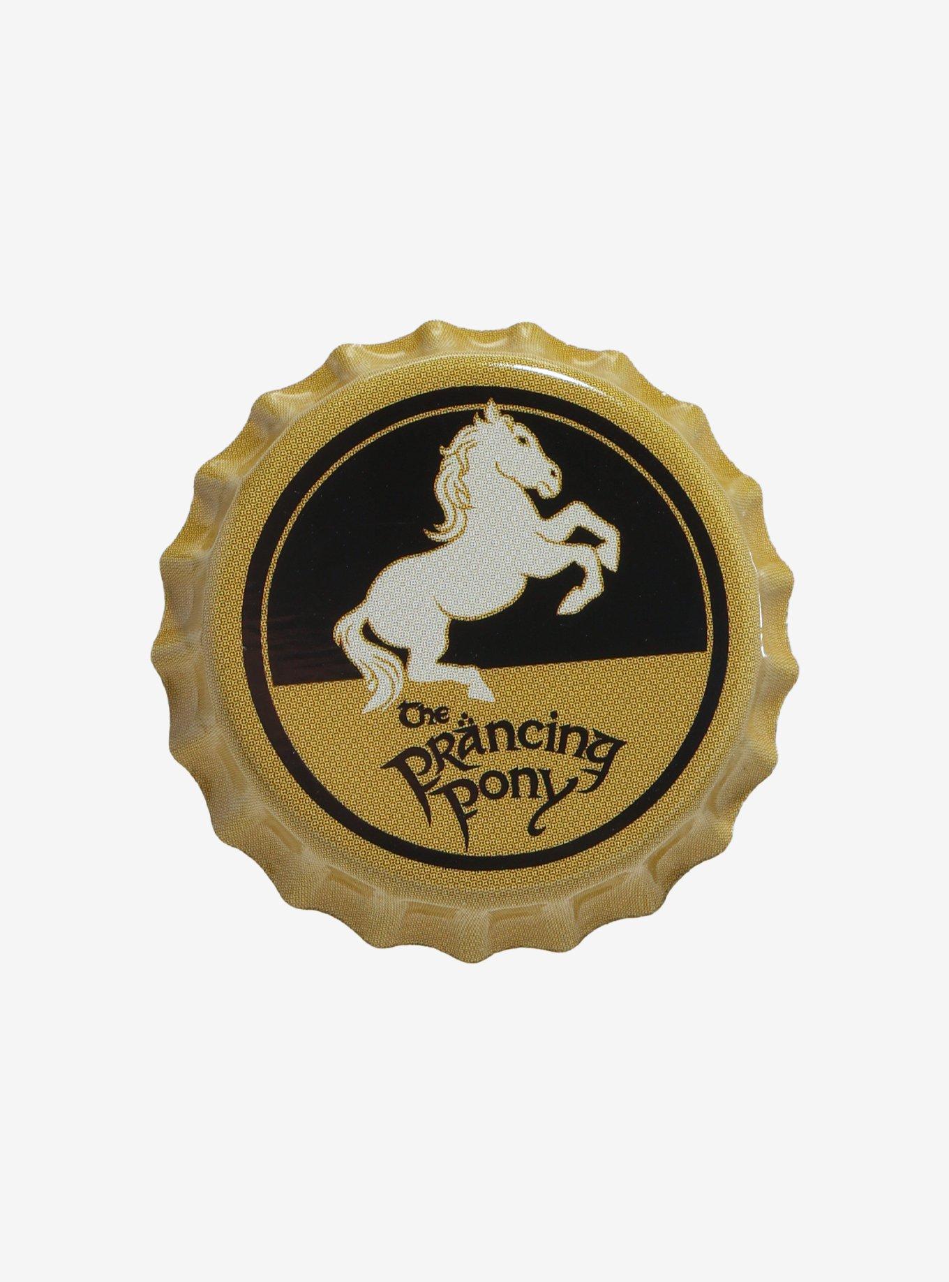 The Lord of the Rings Prancing Pony Bottlecap Button Pin &mdash; BoxLunch Exclusive, , hi-res