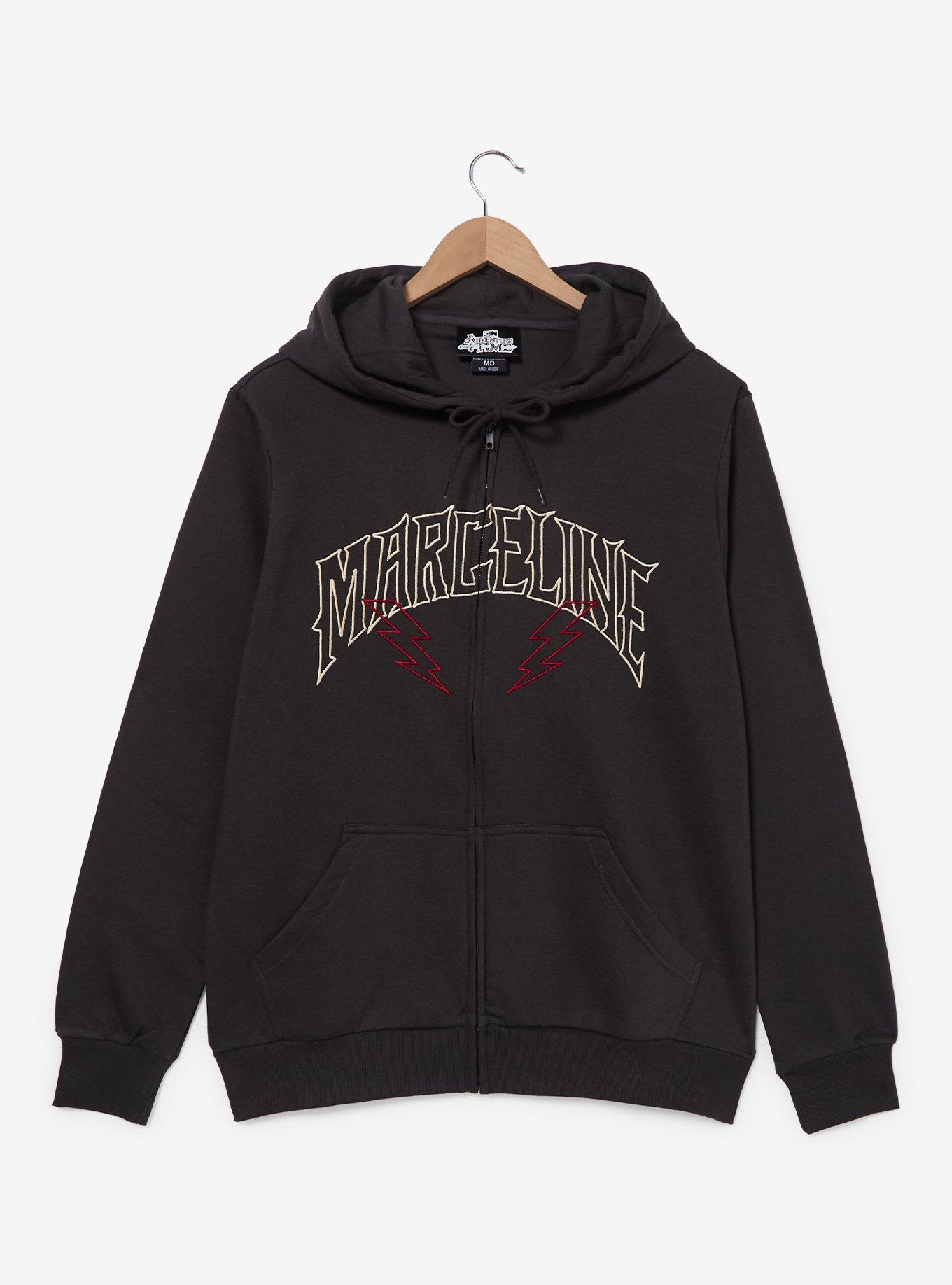 Adventure Time Marceline Embroidered Zippered Hoodie - BoxLunch Exclusive, , hi-res