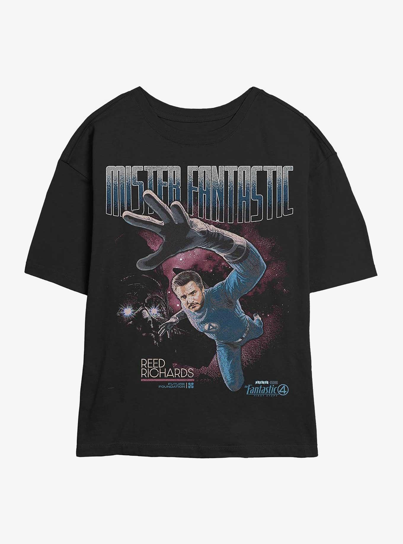 Marvel The Fantastic Four: First Steps Beyond Limits Girls Skimmer T-Shirt Hot Topic Exclusive, , hi-res