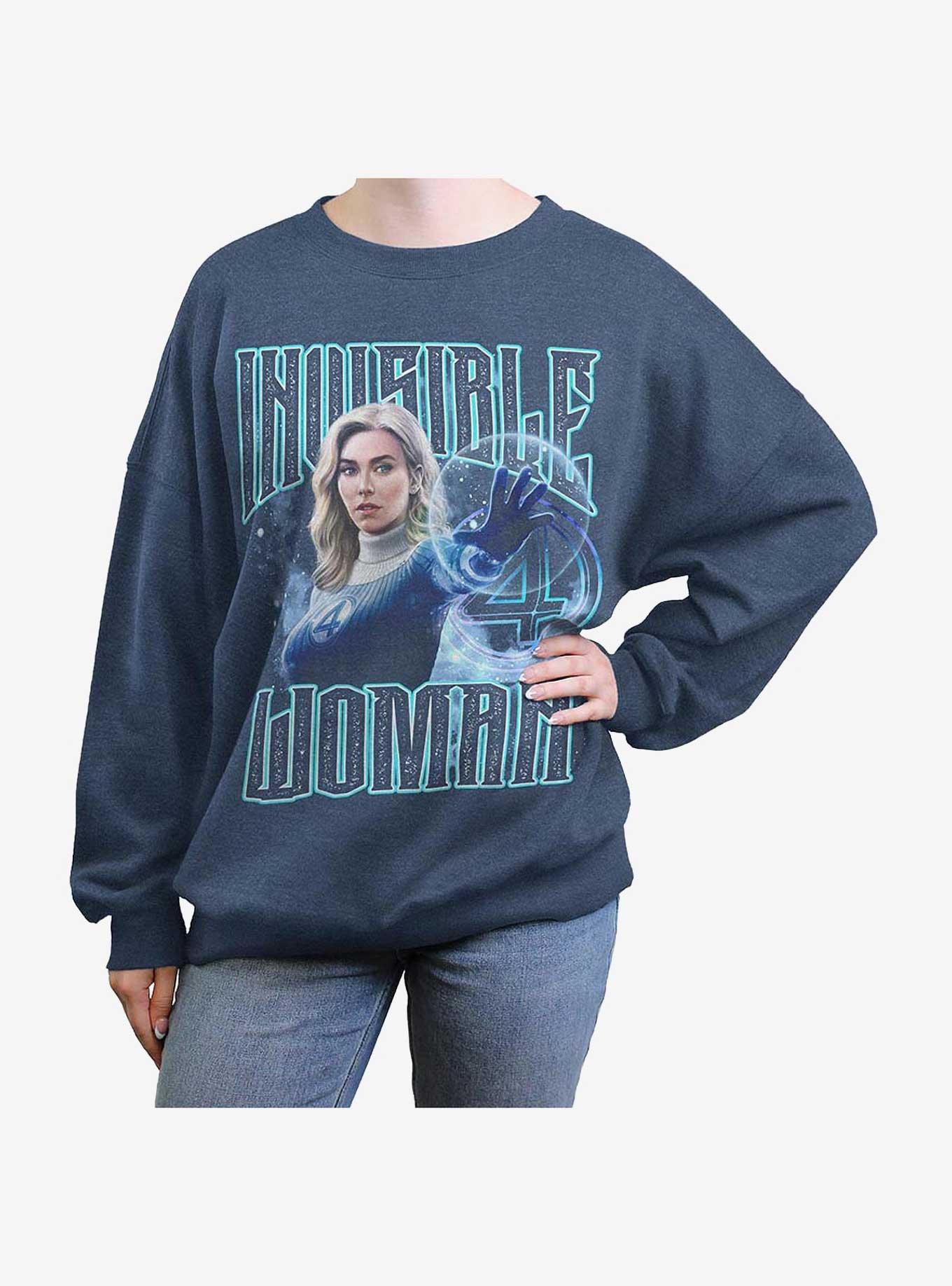 Marvel The Fantastic Four: First Steps Invisible Woman Girls Oversized ...