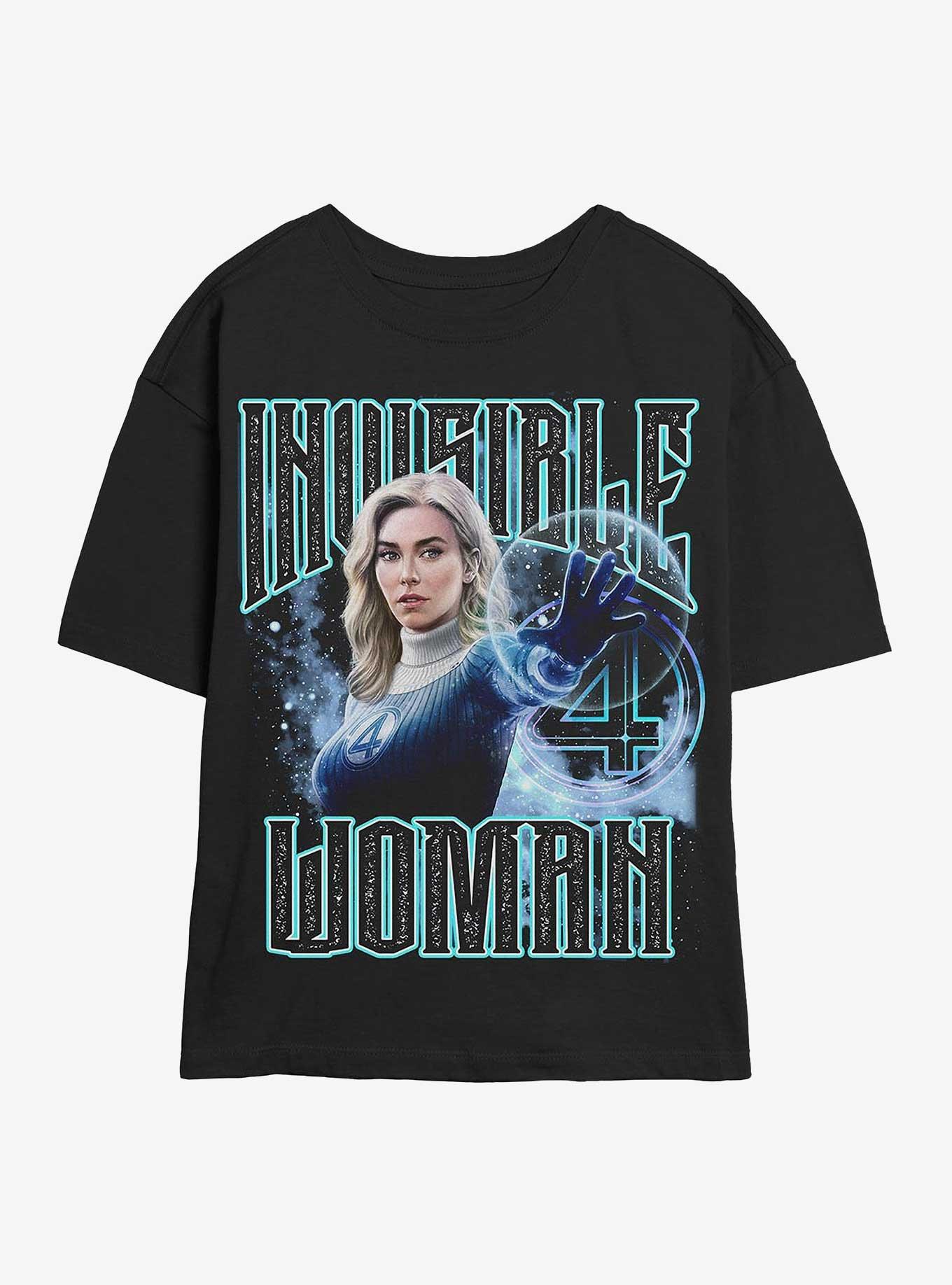Marvel The Fantastic Four: First Steps Invisible Woman Girls Skimmer T-Shirt Hot Topic Web Exclusive, , hi-res