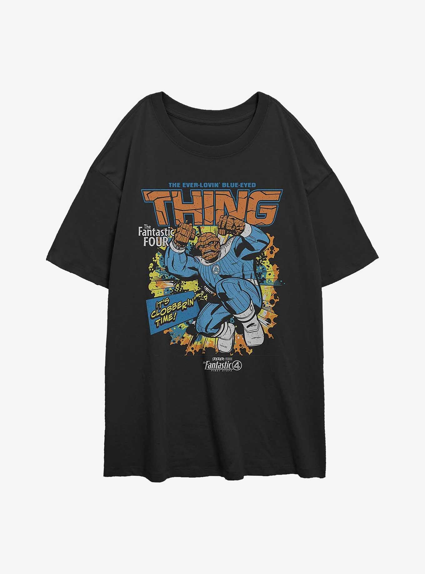 Marvel The Fantastic Four: First Steps Thing Cover Girls Oversized T-Shirt Hot Topic Web Exclusive, , hi-res
