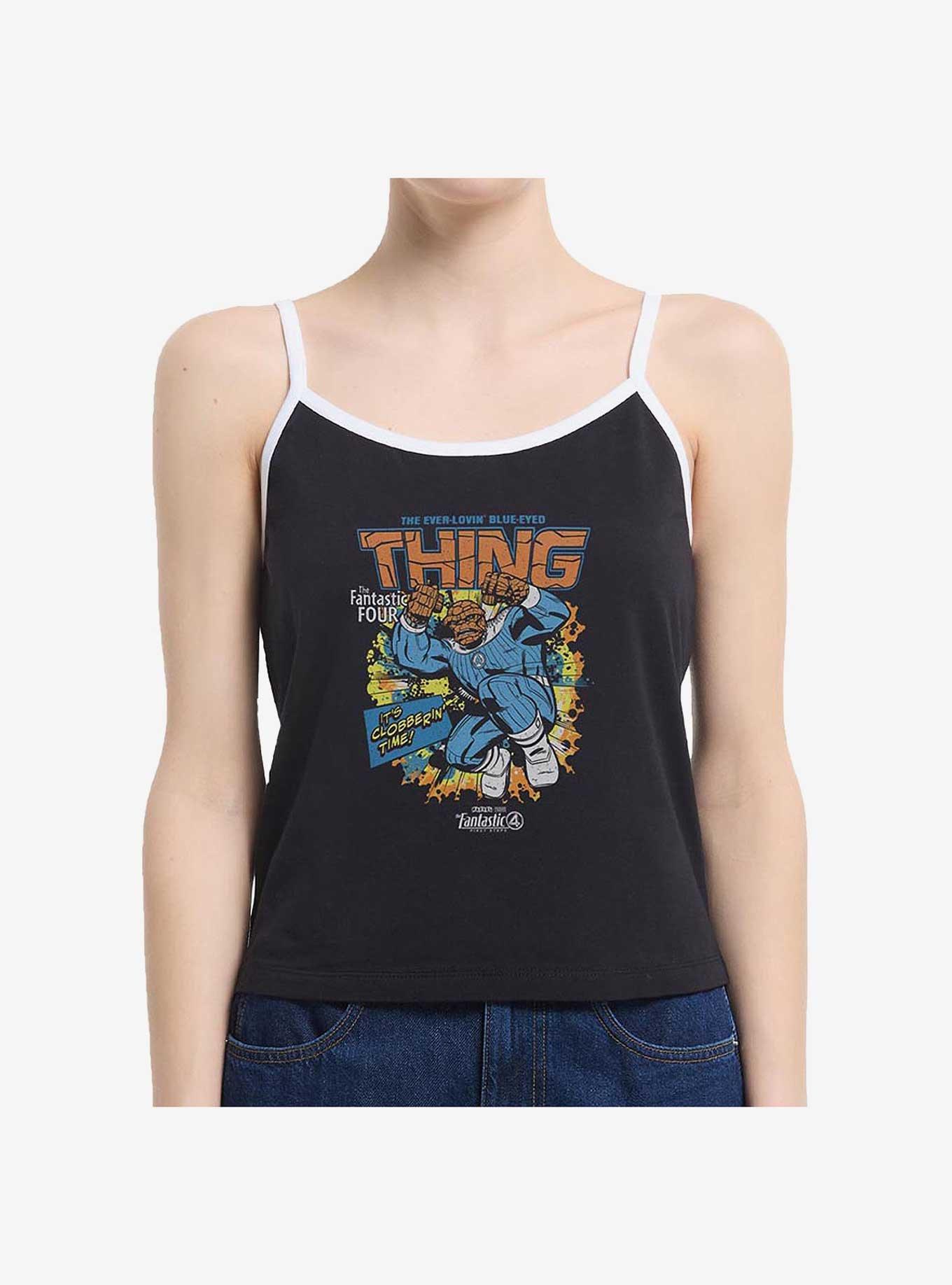 Marvel The Fantastic Four: First Steps Thing Cover Girls Cami Hot Topic Web Exclusive, BLACK, hi-res