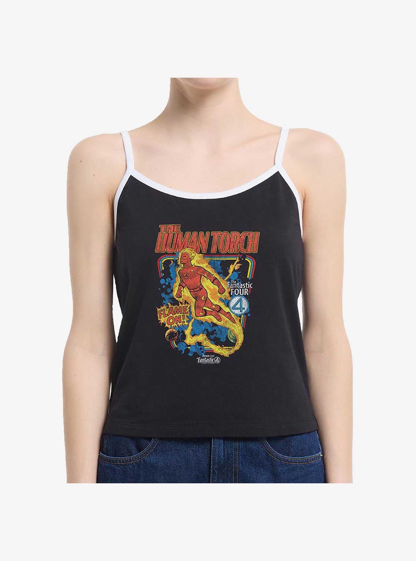 Marvel The Fantastic Four: First Steps Blazing Storm Girls Cami Hot Topic Exclusive, , hi-res