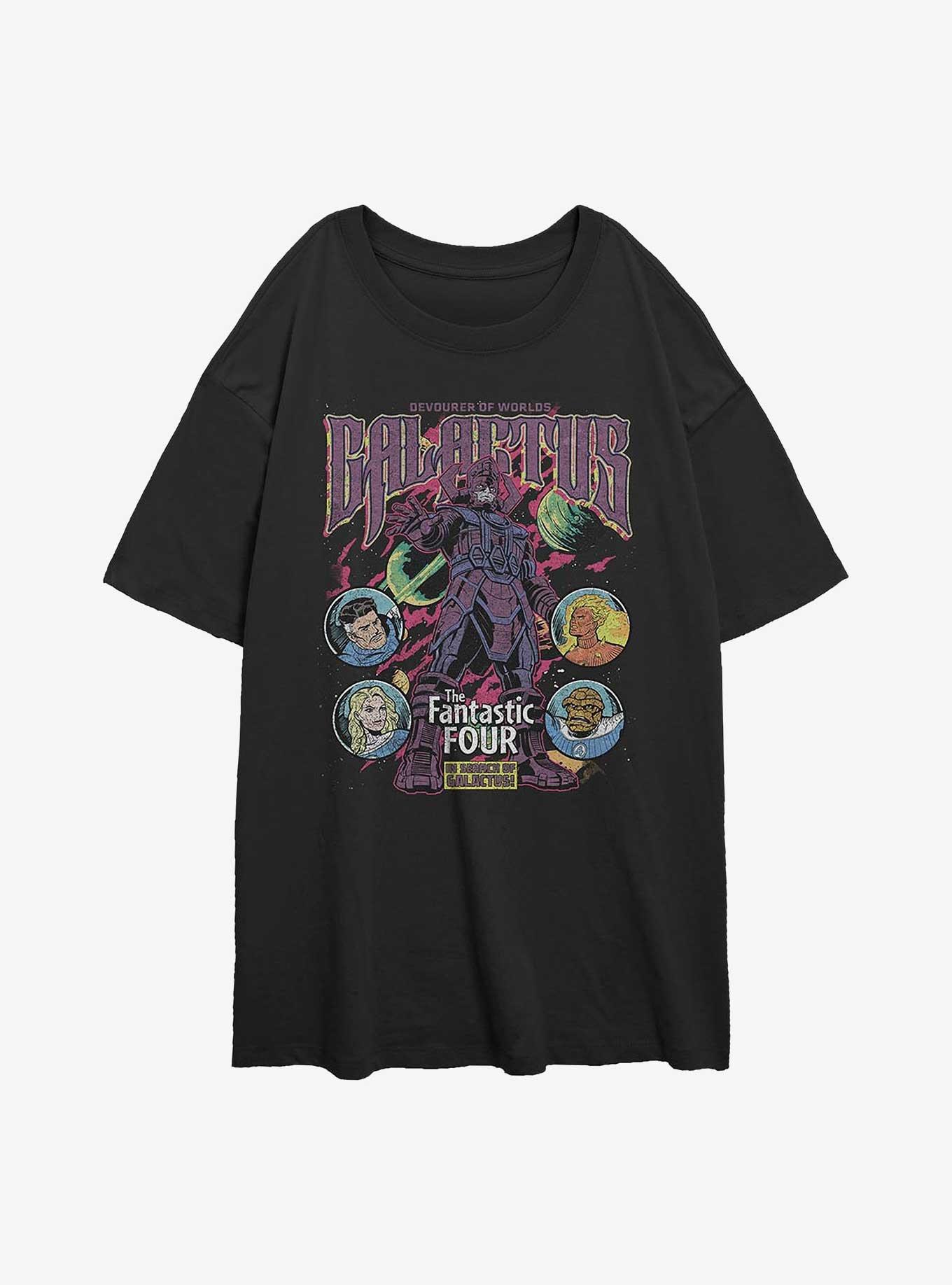 Marvel The Fantastic Four: First Steps Galactus Rules Girls Oversized T-Shirt Hot Topic Exclusive, , hi-res
