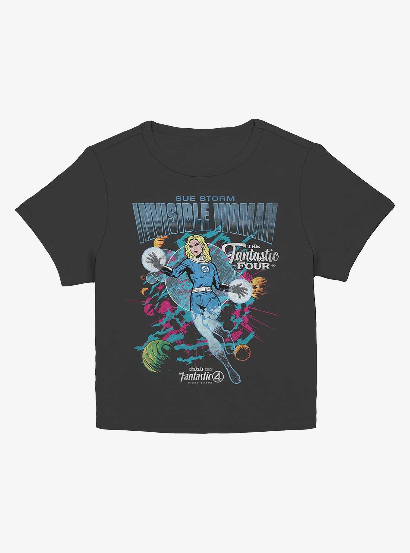 Marvel The Fantastic Four: First Steps Sues Cover Girls Baby T-Shirt Hot Topic Web Exclusive, BLACK, hi-res