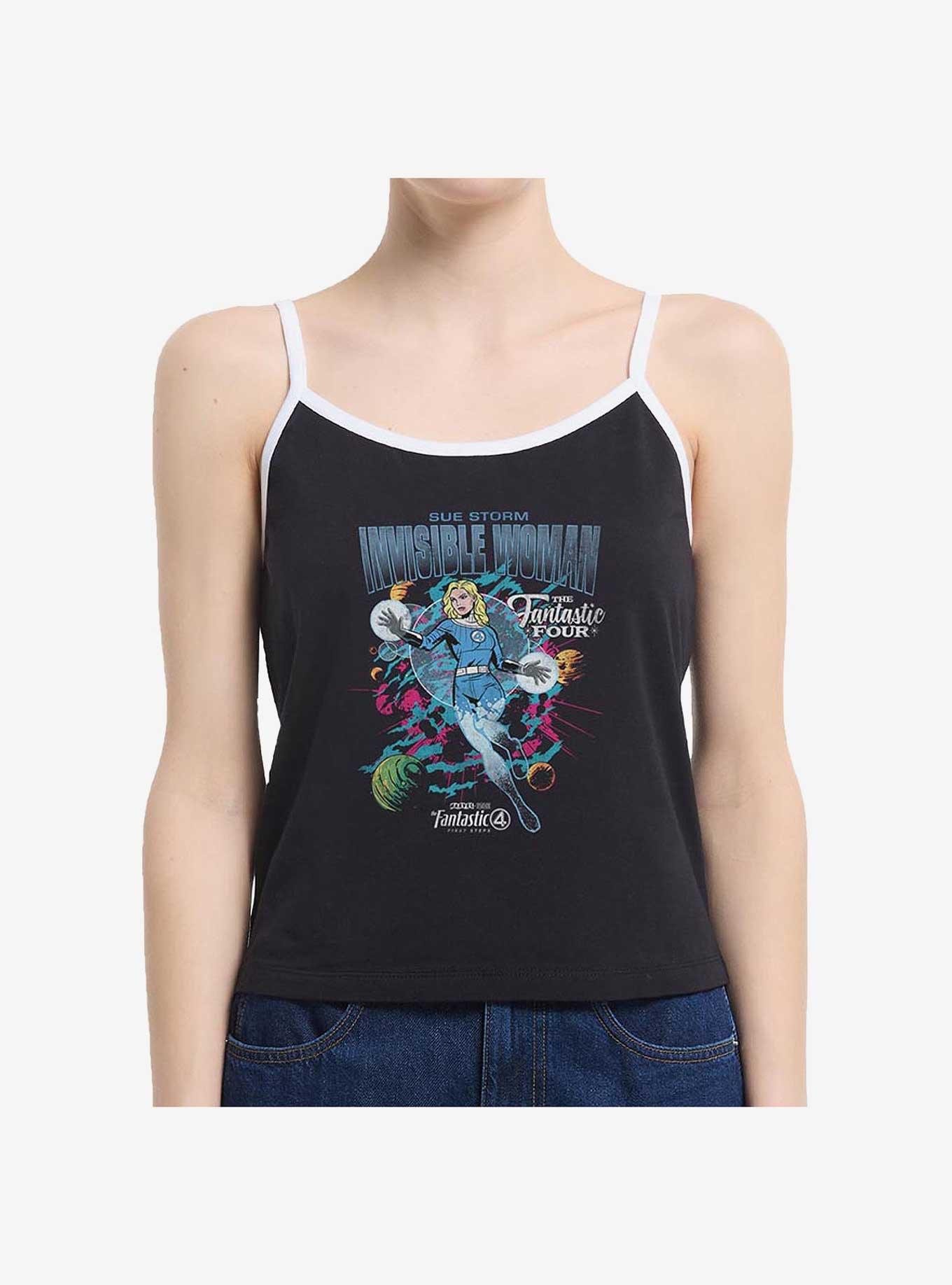 Marvel The Fantastic Four: First Steps Sues Cover Girls Cami Hot Topic Exclusive, BLACK, hi-res