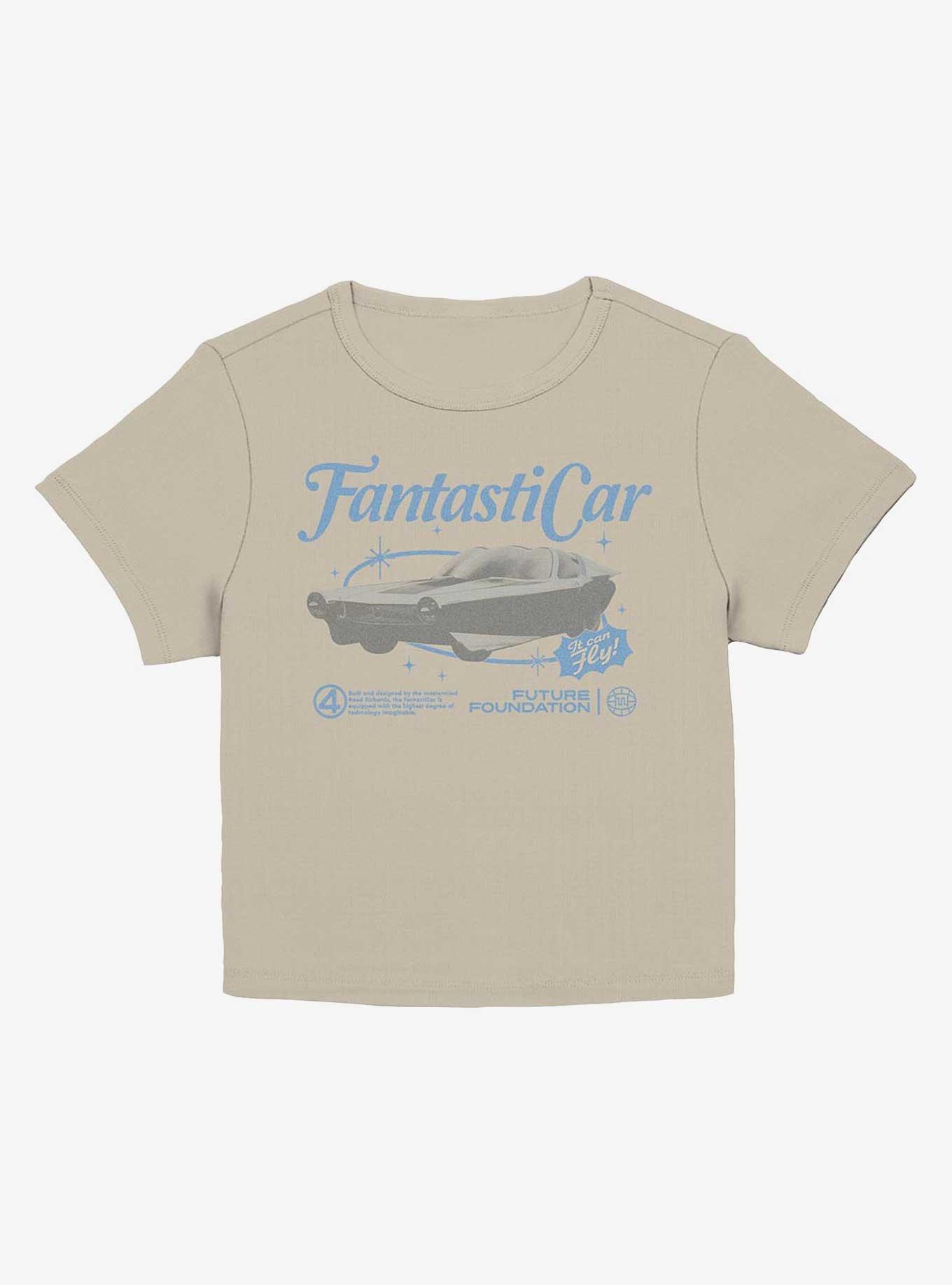 Marvel The Fantastic Four: First Steps Fantastic Car Girls Baby T-Shirt Hot Topic Exclusive, PLAZTAUPE, hi-res