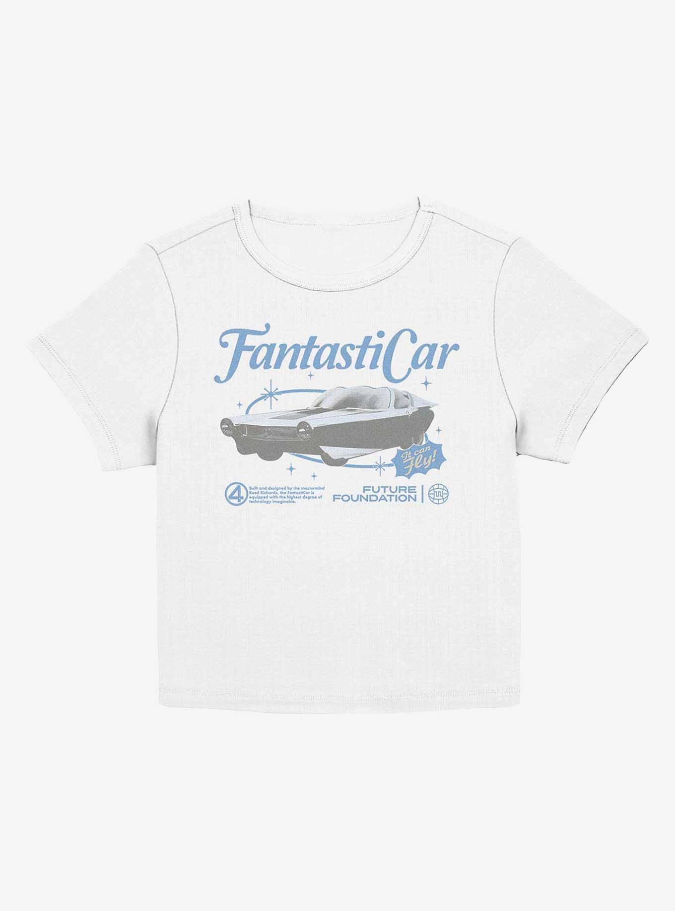 Marvel The Fantastic Four: First Steps Fantastic Car Girls Baby T-Shirt Hot Topic Exclusive, EGRET, hi-res