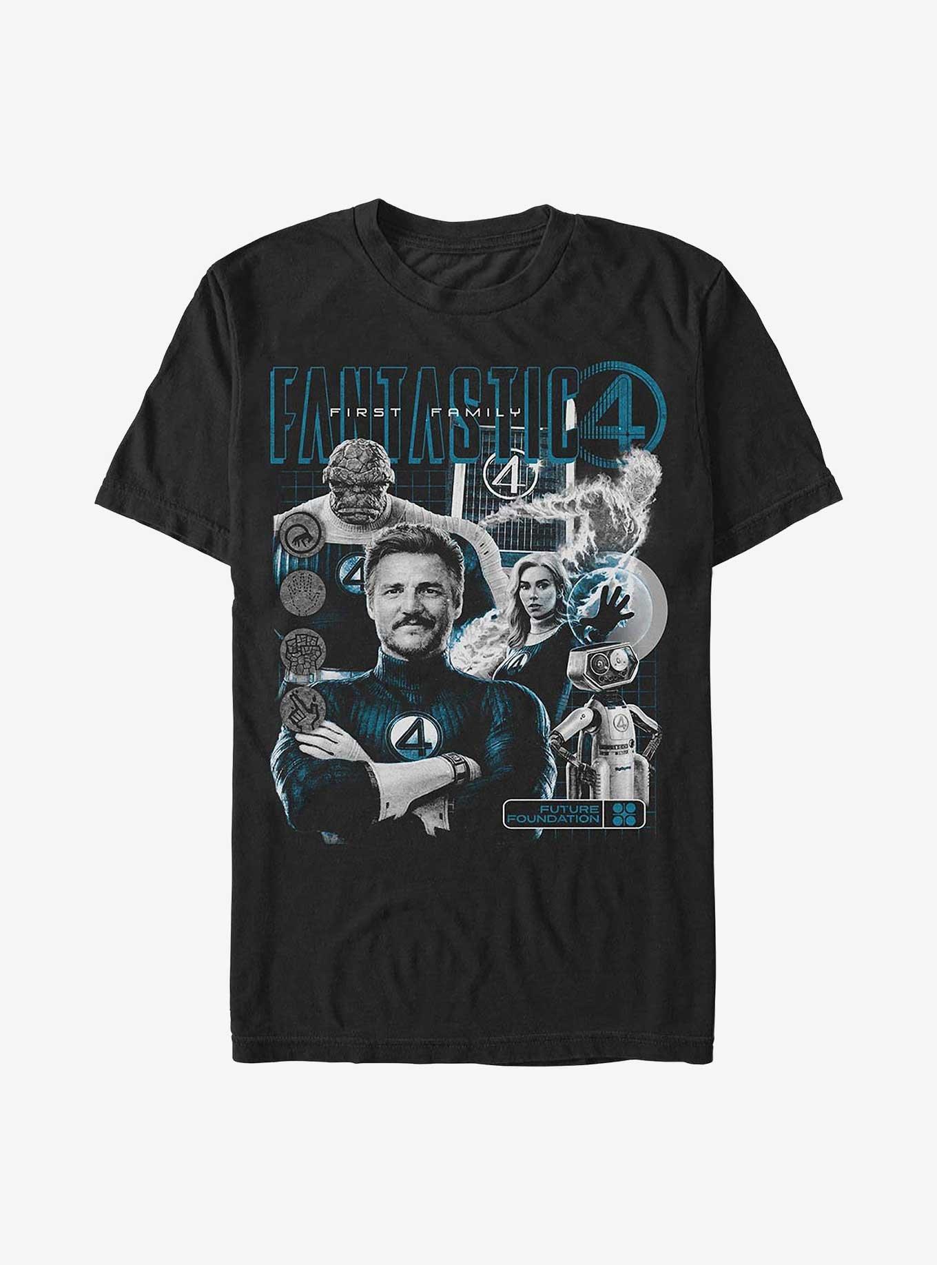 Marvel The Fantastic Four: First Steps Club Fantastic T-Shirt Hot Topic Web Exclusive, , hi-res