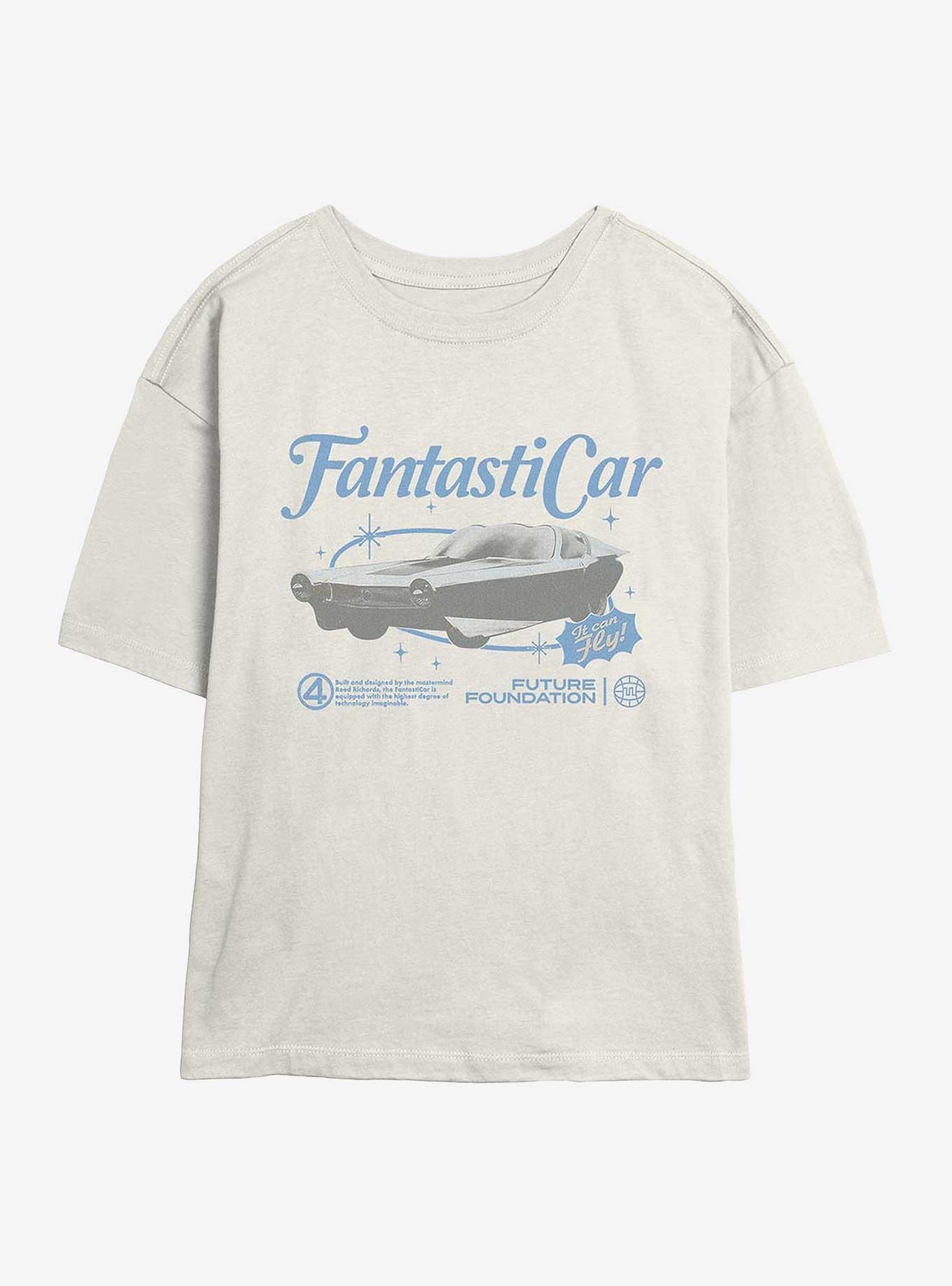 Marvel The Fantastic Four: First Steps Fantastic Car Girls Skimmer T-Shirt Hot Topic Web Exclusive, , hi-res