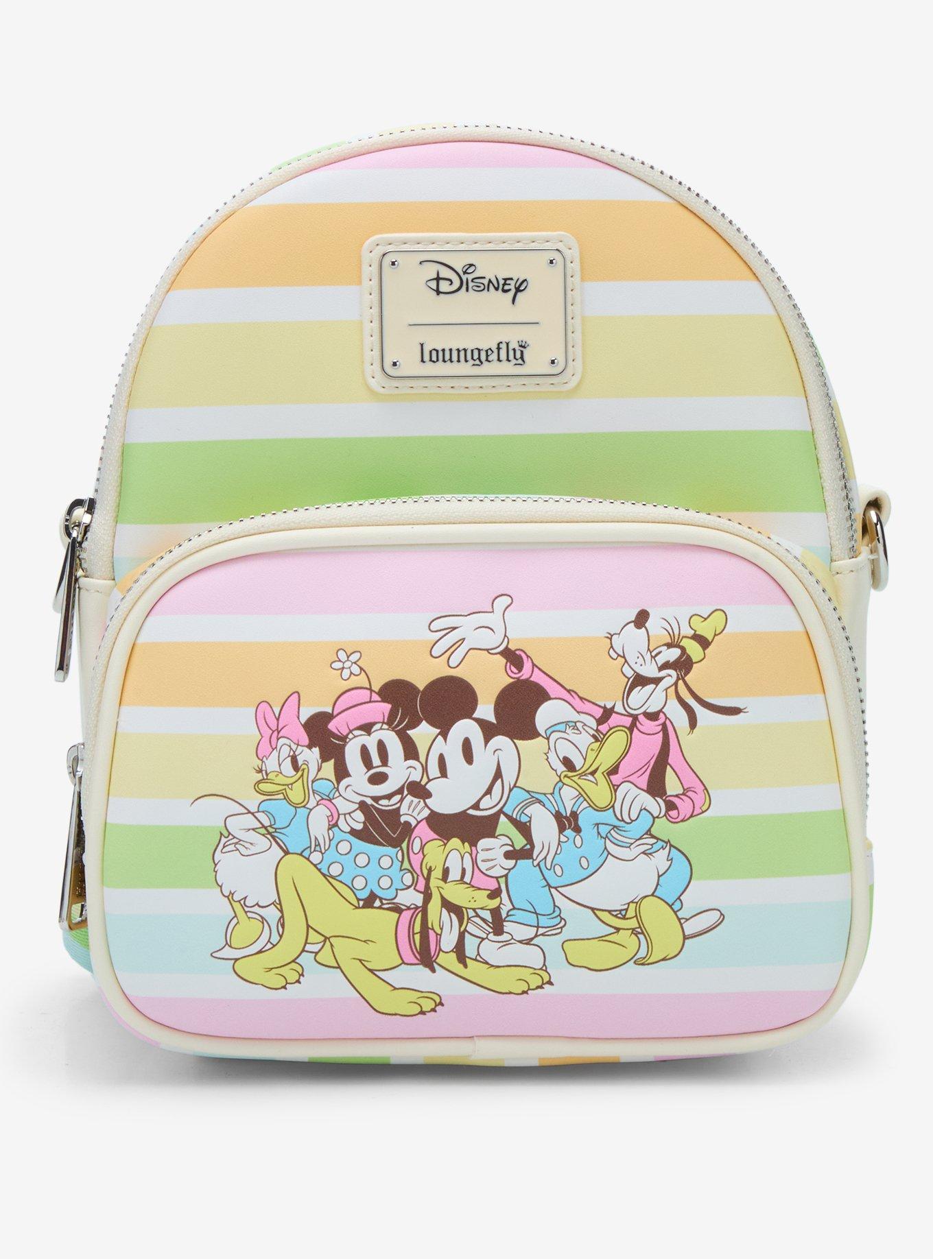 Loungefly Disney Sensational Six Stripe Convertible Mini Backpack, , hi-res