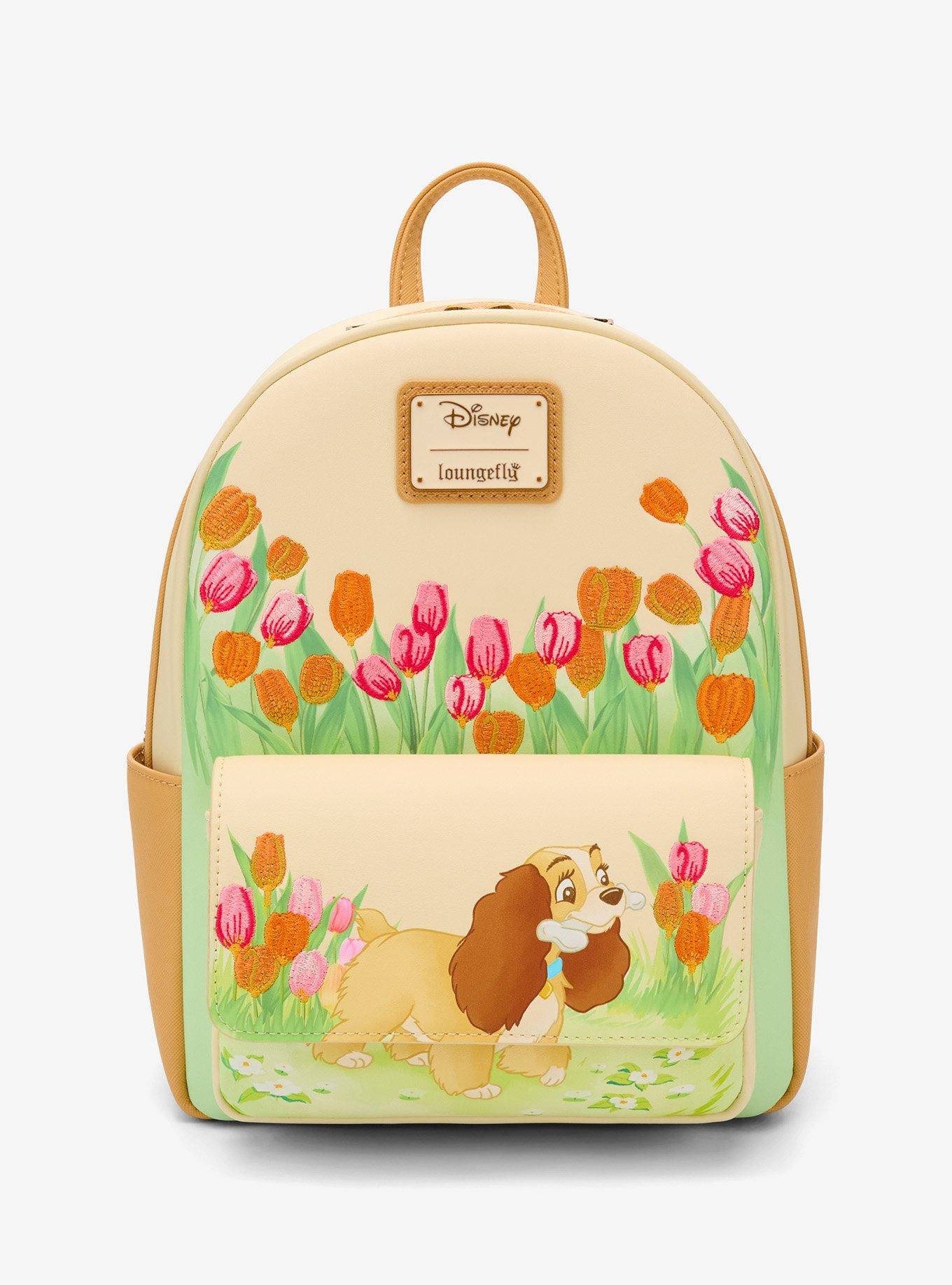 Loungefly Disney Lady And The Tramp Tulips Mini Backpack, , hi-res