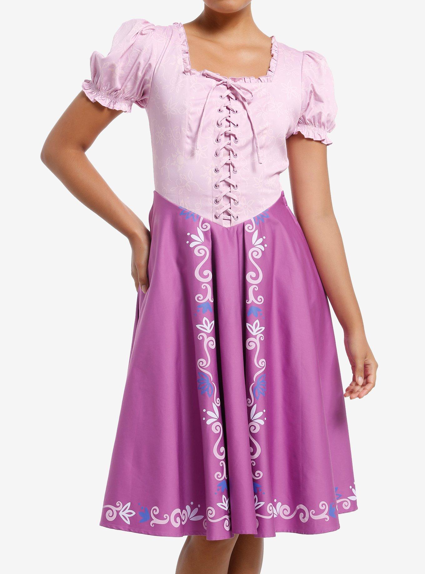 Disney Tangled Rapunzel Puff Sleeve Dress (Exclusive)