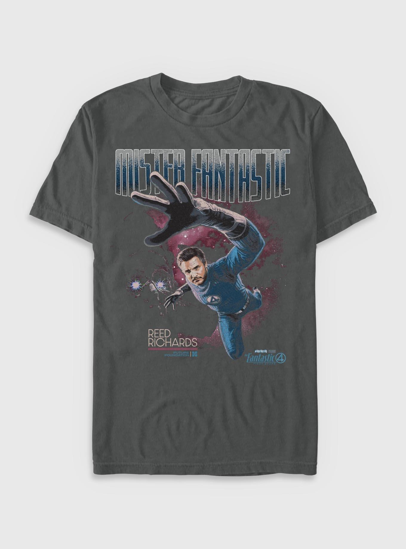 Marvel The Fantastic Four: First Steps Stretch Mr. Fantastic Reed Richards T-Shirt BoxLunch Exclusive, , hi-res