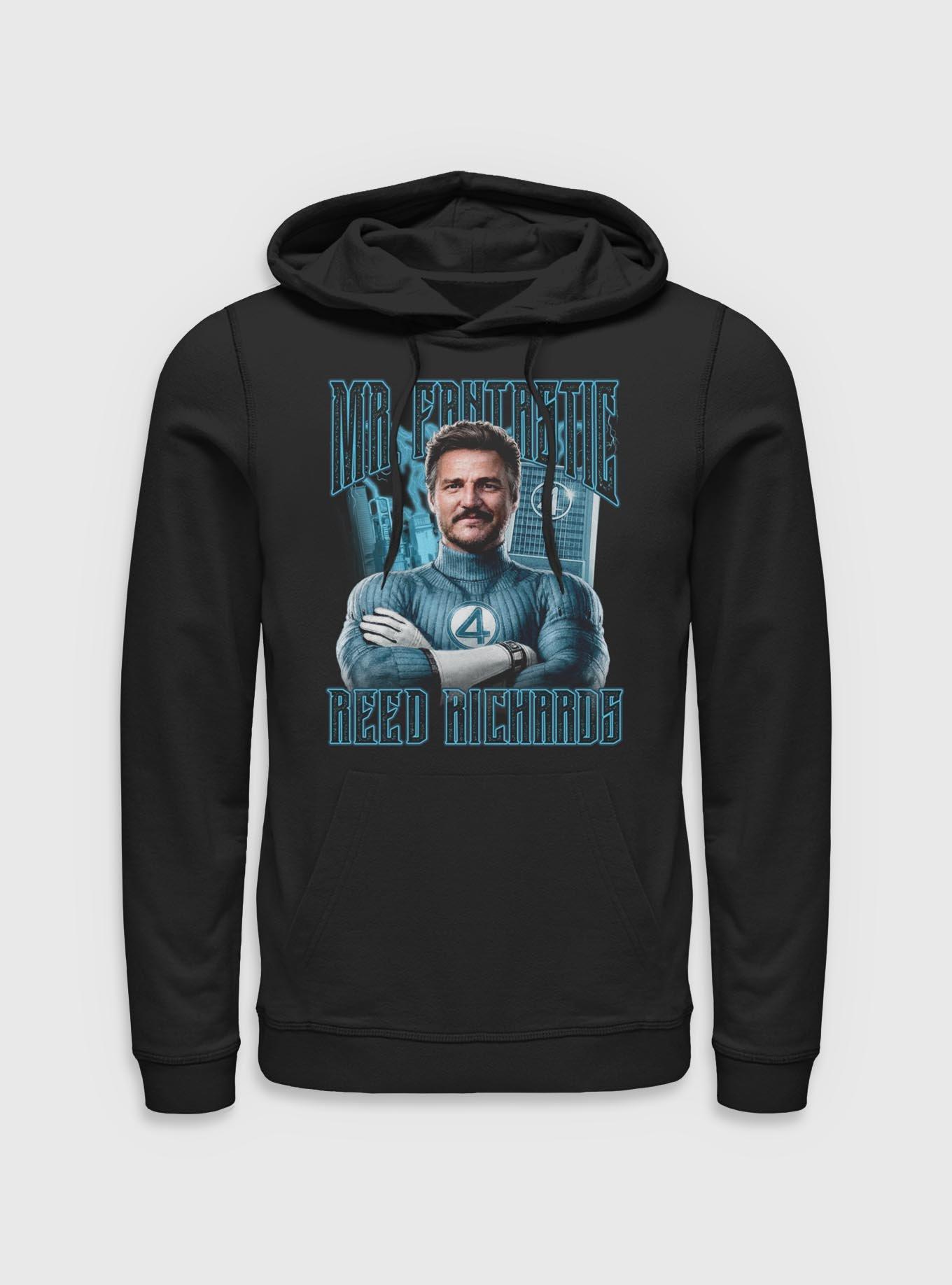 Marvel The Fantastic Four: First Steps Mr. Fantastic Reed Richards Hoodie BoxLunch Exclusive, , hi-res
