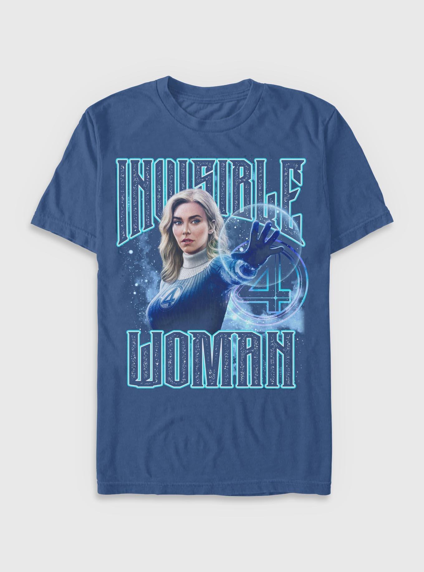 Marvel The Fantastic Four: First Steps Sue Storm Invisible Woman Garment Dye T-Shirt BoxLunch Exclusive, , hi-res
