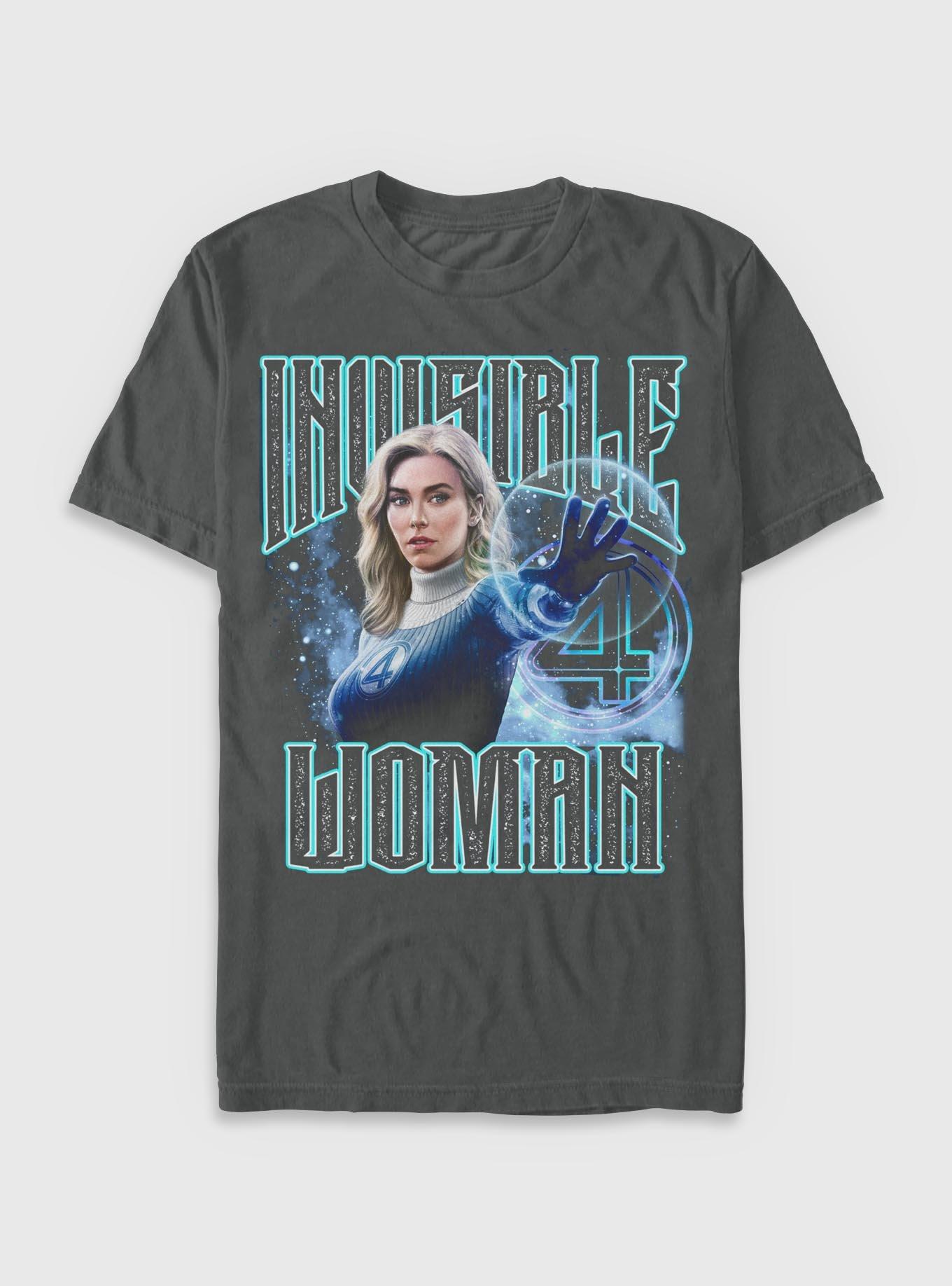Marvel The Fantastic Four: First Steps Sue Storm Invisible Woman Garment Dye T-Shirt BoxLunch Exclusive, , hi-res