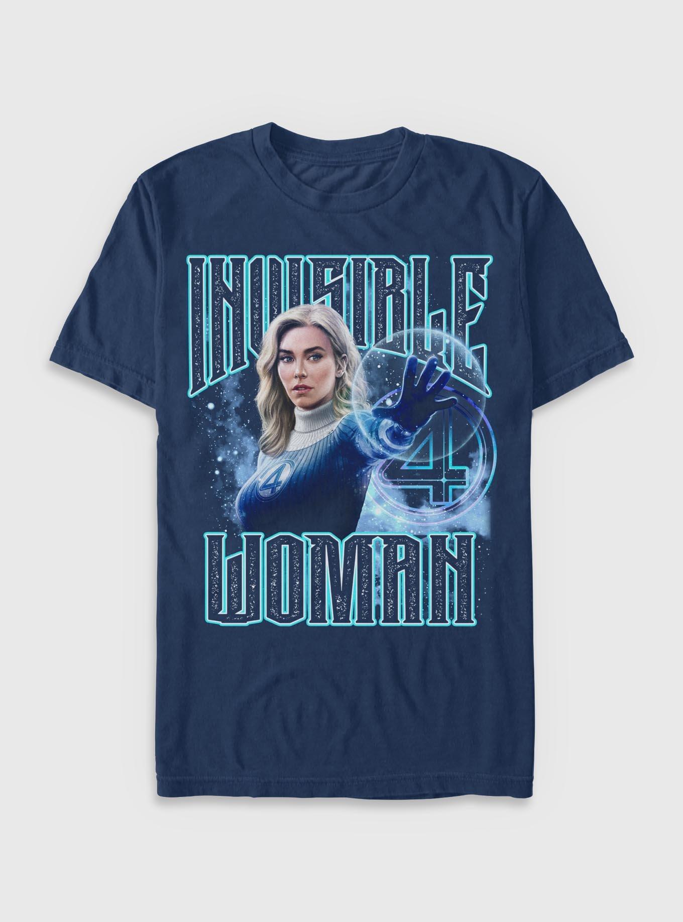 Marvel The Fantastic Four: First Steps Sue Storm Invisible Woman Garment Dye T-Shirt BoxLunch Exclusive, , hi-res