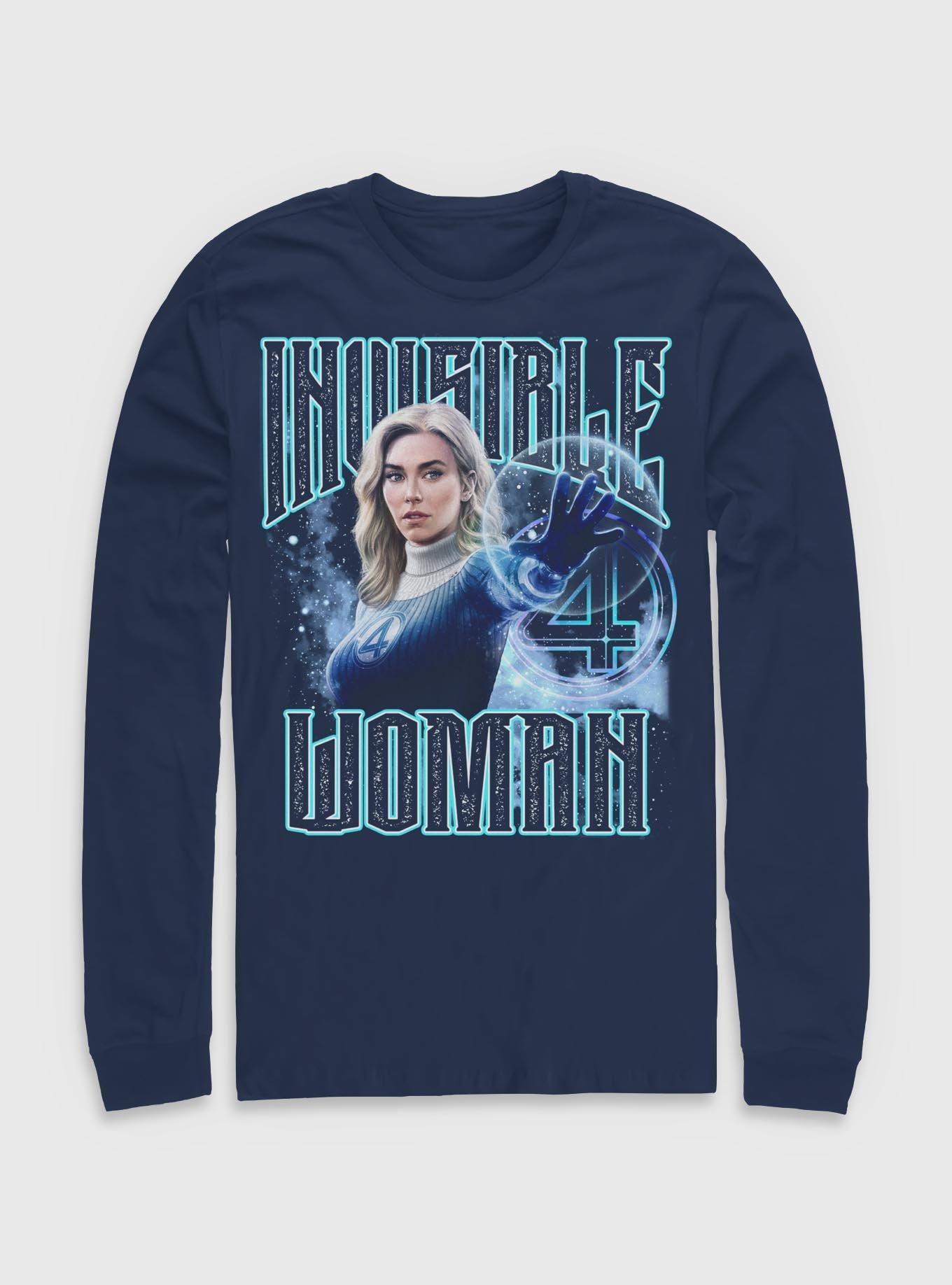 Marvel The Fantastic Four: First Steps Sue Storm Invisible Woman Long-Sleeve T-Shirt BoxLunch Exclusive, , hi-res