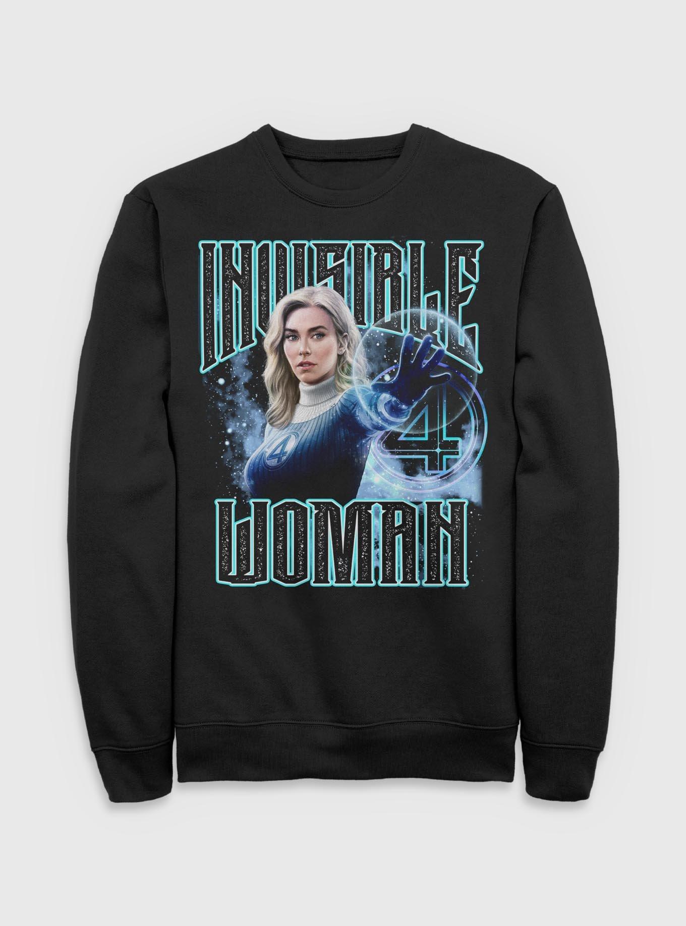 Marvel The Fantastic Four: First Steps Sue Storm Invisible Woman Sweatshirt BoxLunch Exclusive, , hi-res