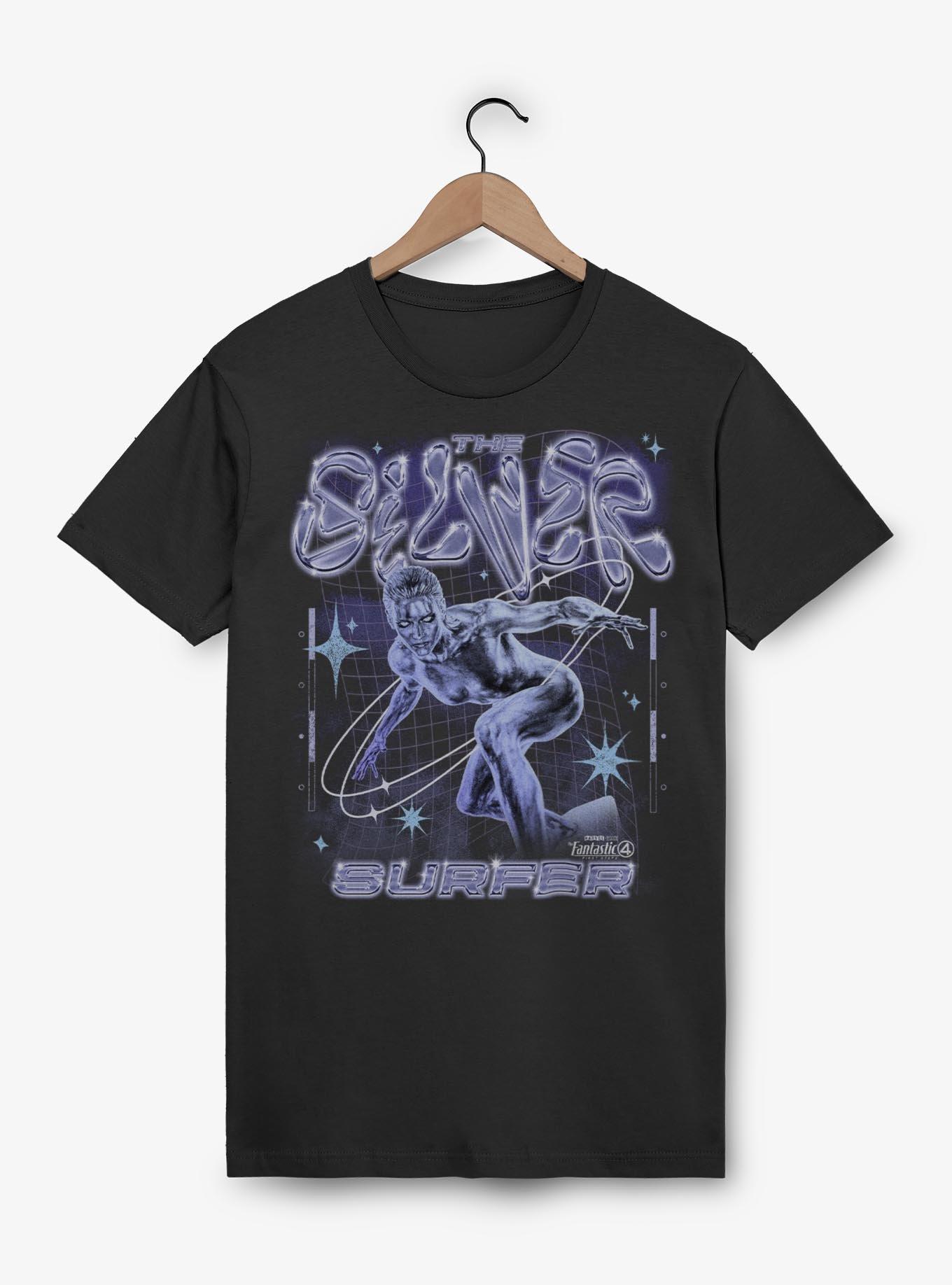 Marvel The Fantastic Four: First Steps Silver Surfer T-Shirt BoxLunch Exclusive, , hi-res