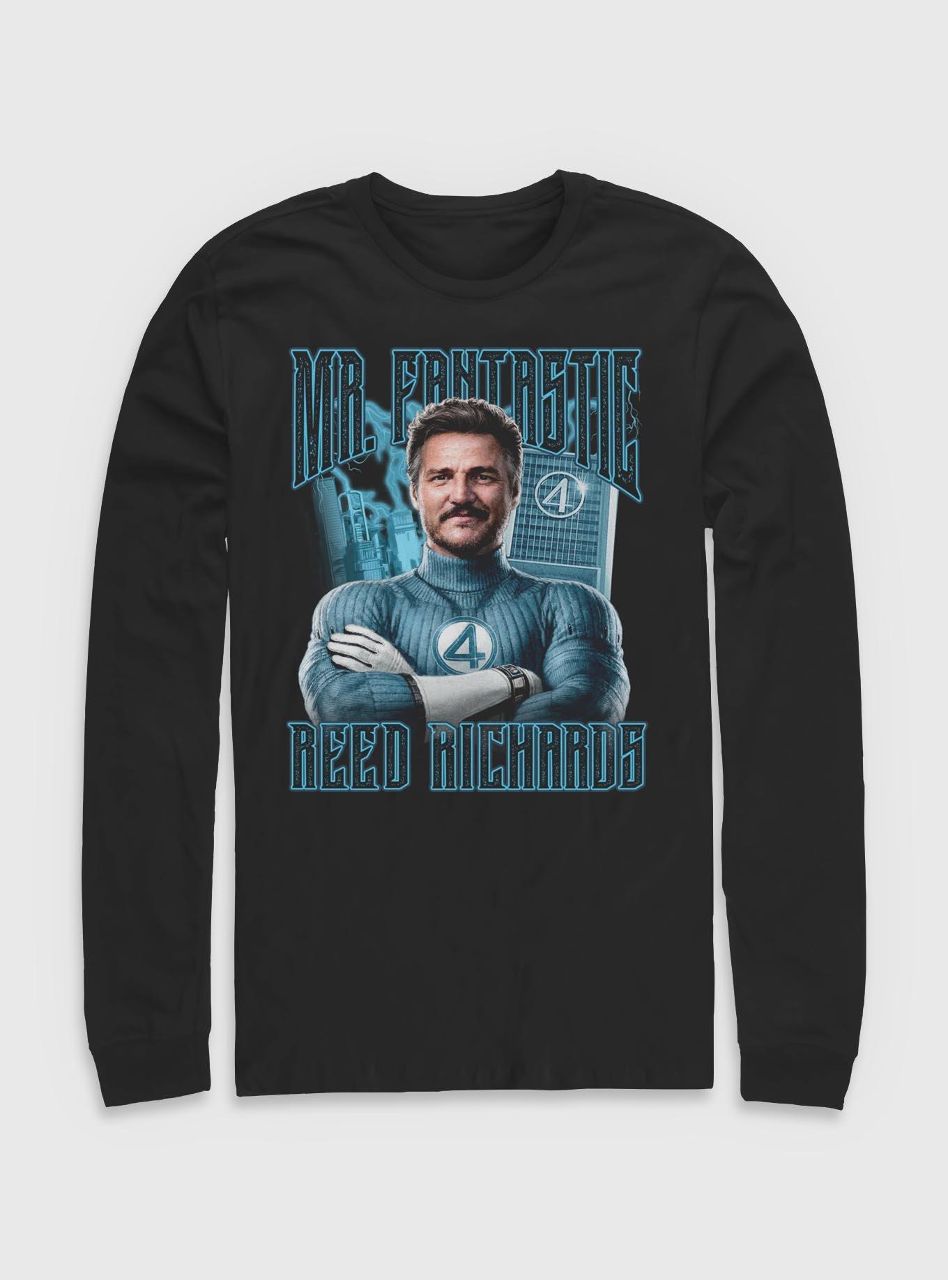 Marvel The Fantastic Four: First Steps Mr. Fantastic Reed Richards Long-Sleeve T-Shirt BoxLunch Exclusive, , hi-res