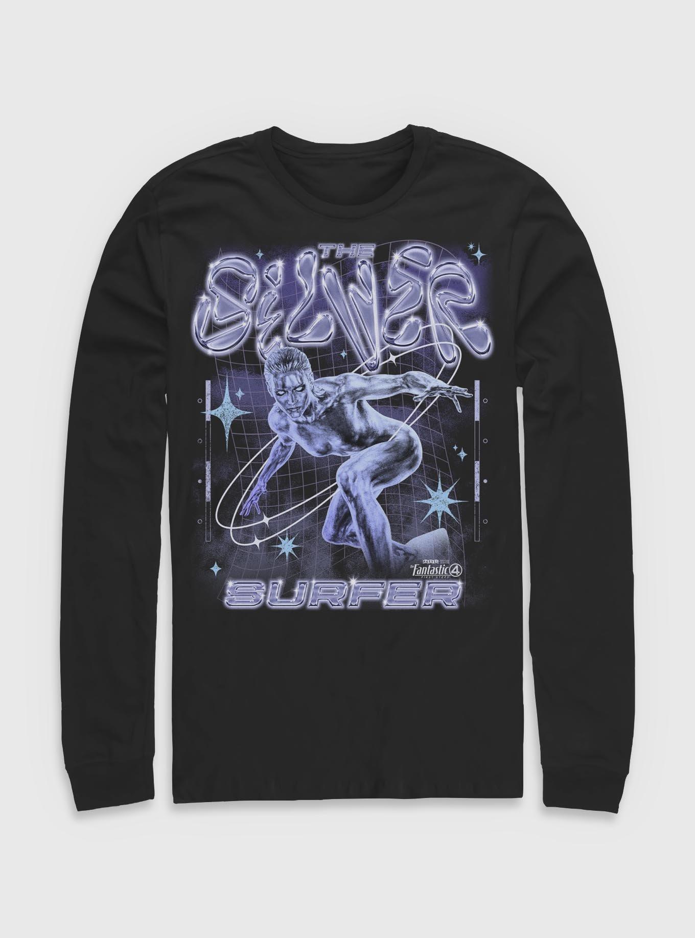 Marvel The Fantastic Four: First Steps Silver Surfer Long-Sleeve T-Shirt BoxLunch Exclusive, , hi-res