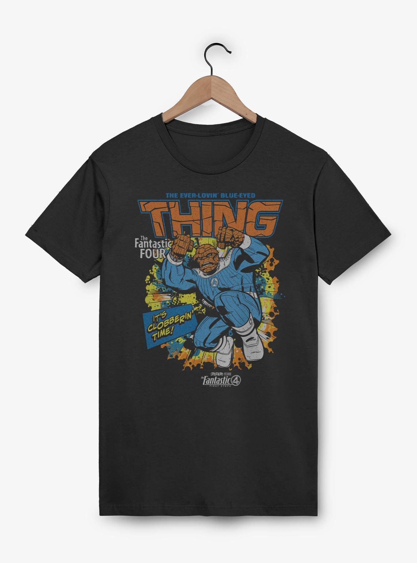 Marvel The Fantastic Four: First Steps Comic Cover Ben Grimm The Thing T-Shirt BoxLunch Exclusive, , hi-res