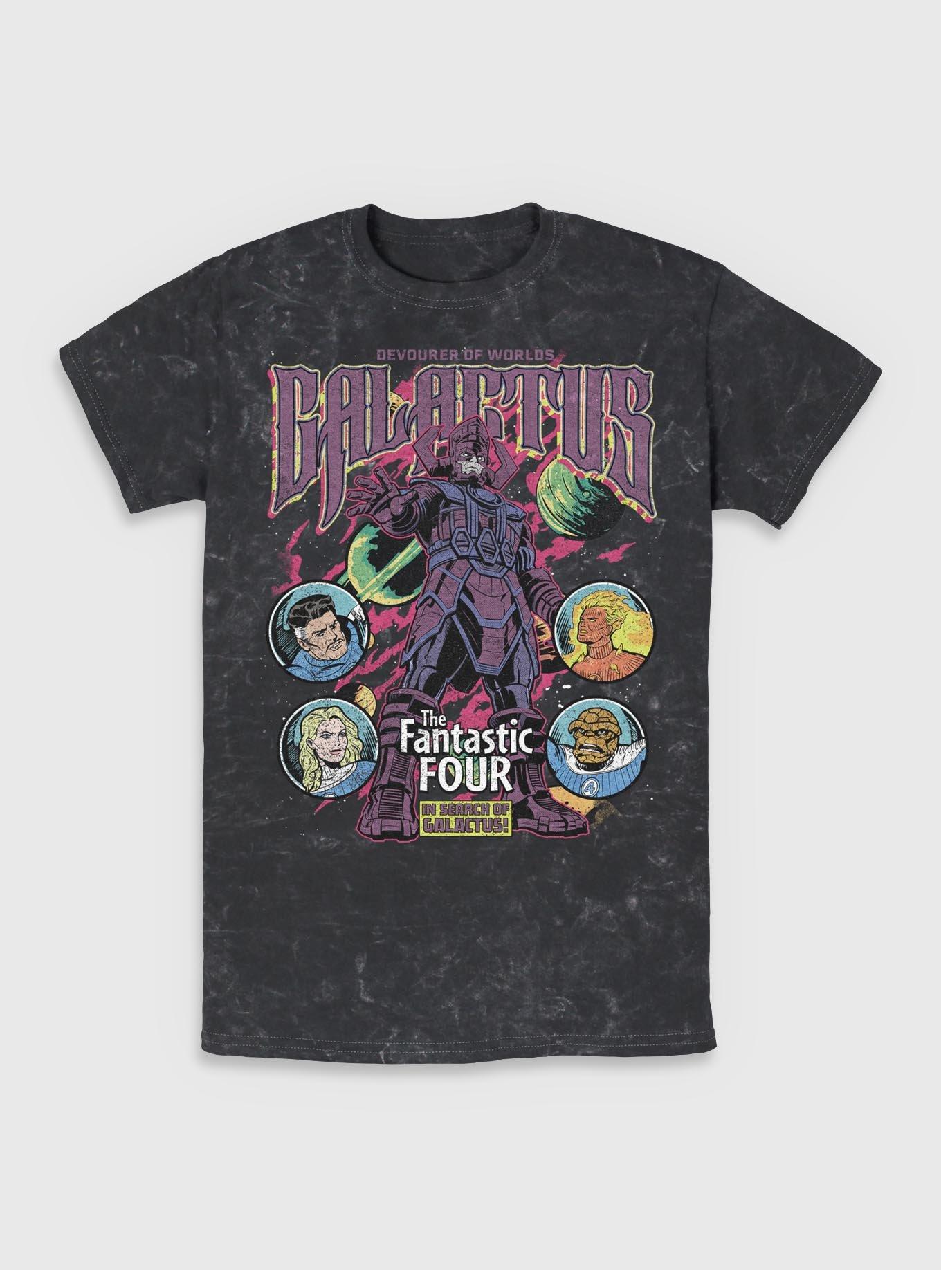 Marvel The Fantastic Four: First Steps Galactus Rules Mineral Wash T-Shirt BoxLunch Exclusive, , hi-res