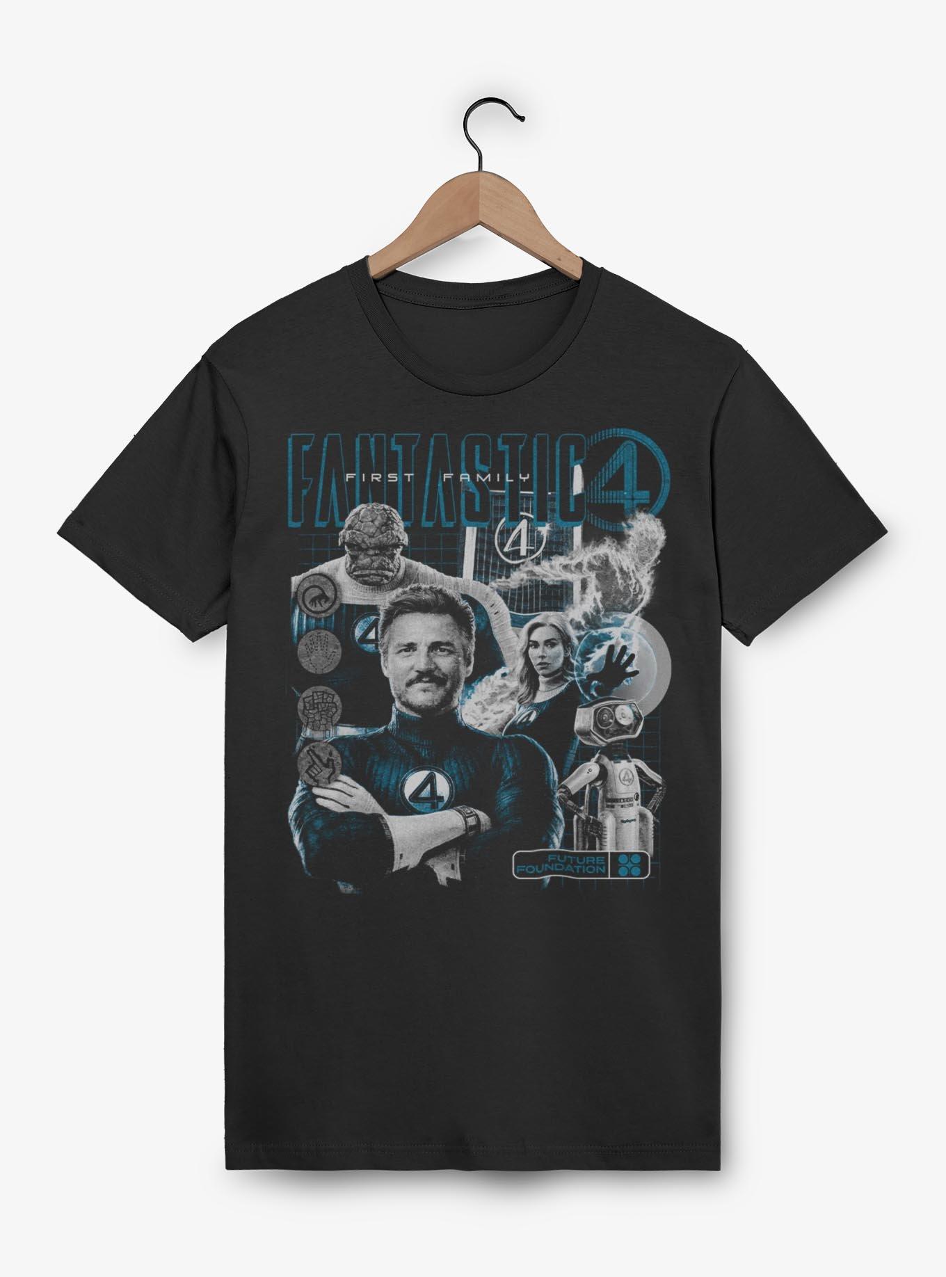 Marvel The Fantastic Four: First Steps Future Foundation Fantastic Family T-Shirt BoxLunch Exclusive, , hi-res