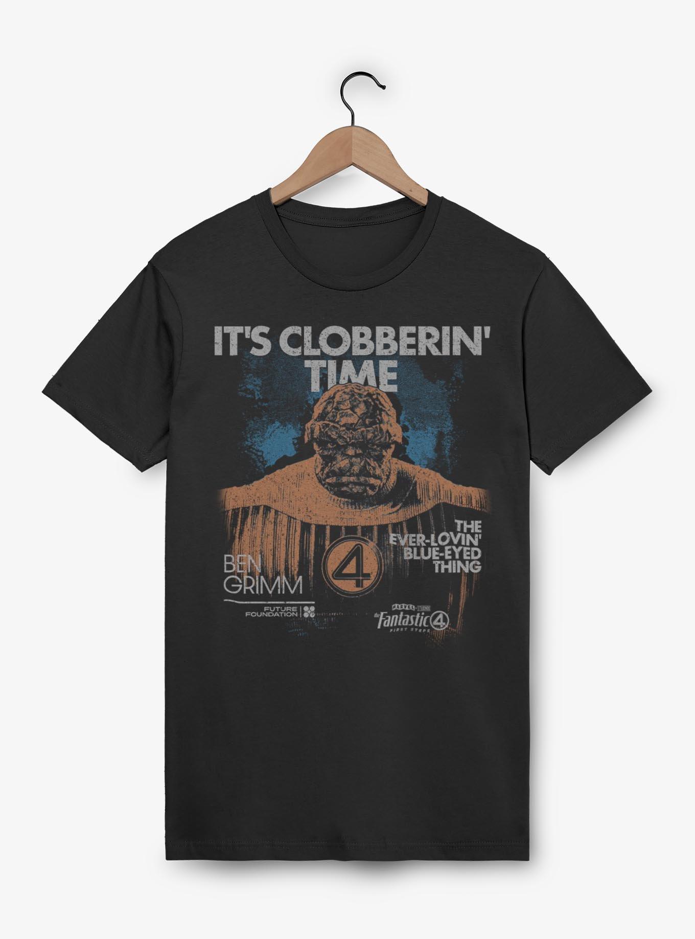 Marvel The Fantastic Four: First Steps Grunge Thing It's Clobberin' Time T-Shirt BoxLunch Exclusive