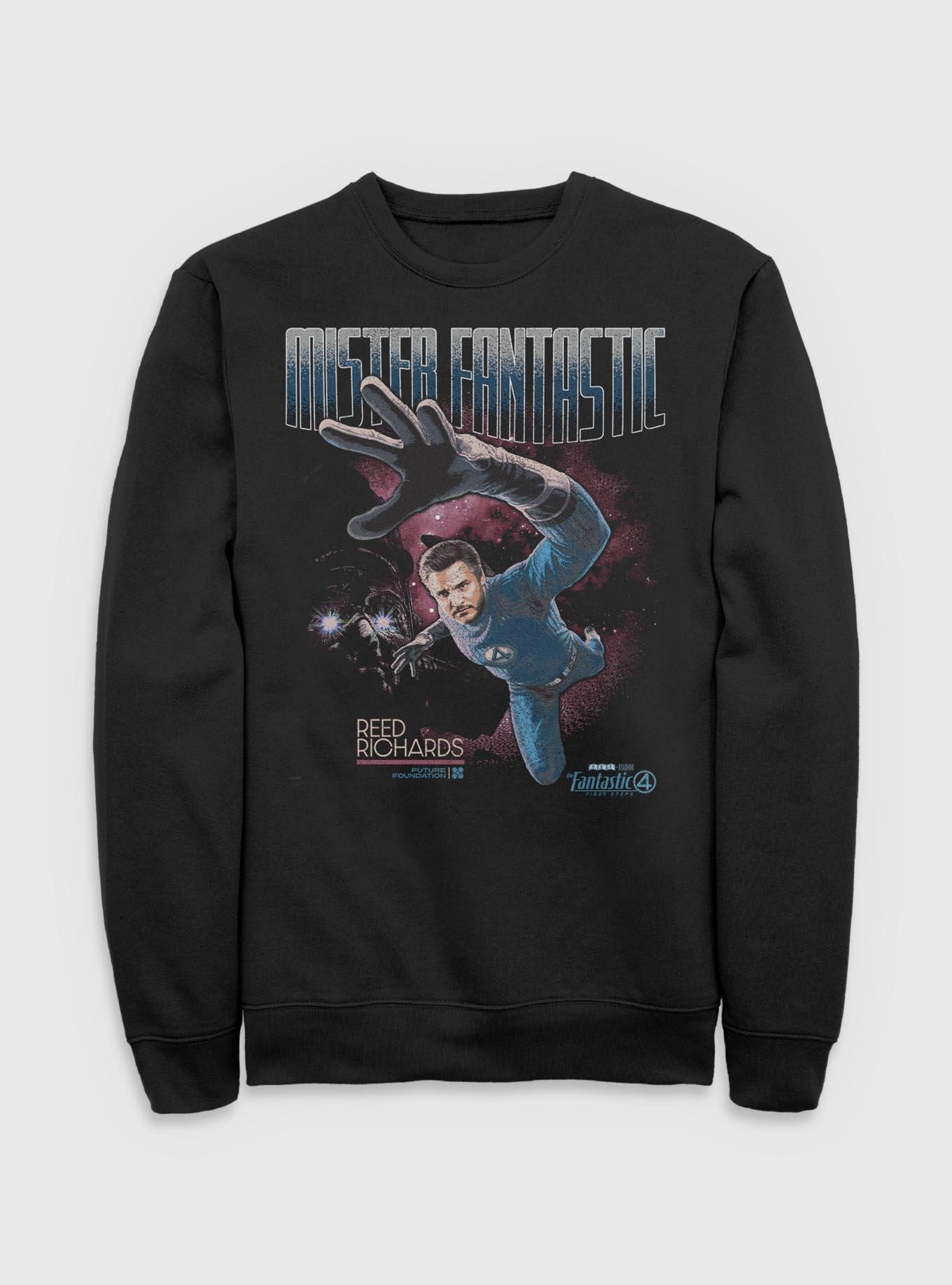Marvel The Fantastic Four: First Steps Stretch Mr. Fantastic Reed Richards Sweatshirt Her Universe Web Exclusive, , hi-res