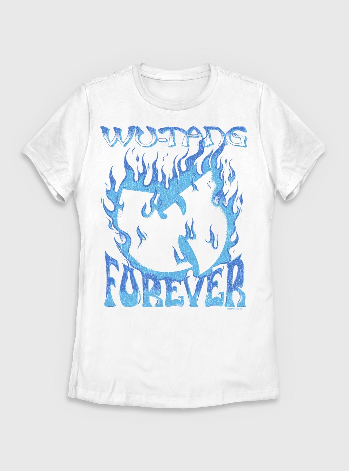 Wu-Tang Clan Forever Blue Fire Womens T-Shirt, , hi-res