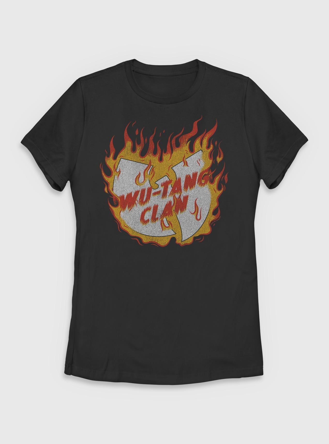 Wu-Tang Clan Clan Fire Womens T-Shirt, , hi-res