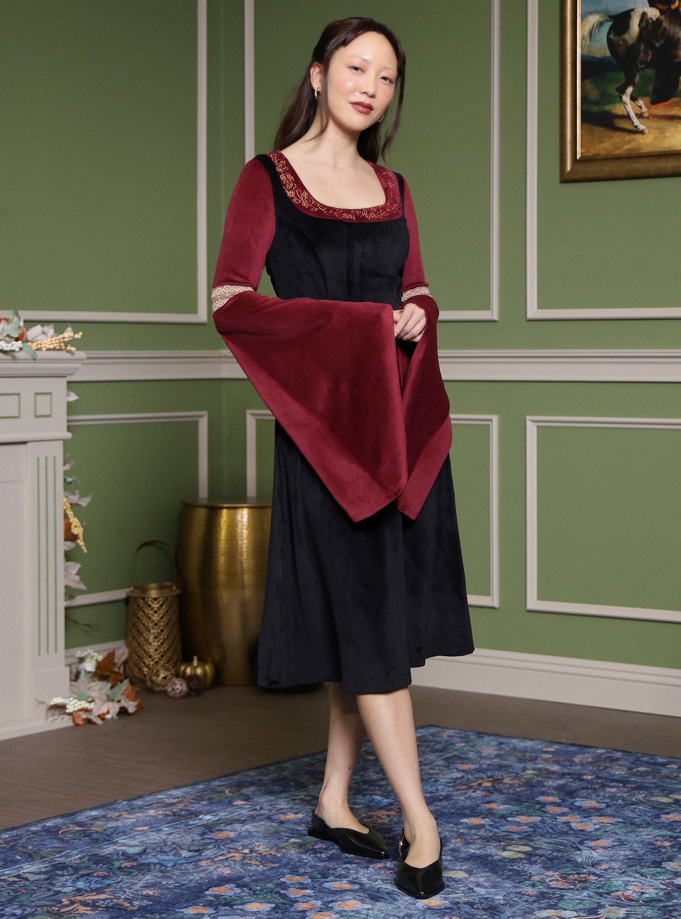 Her Universe The Lord Of The Rings Arwen Bell Sleeve Dress Her Universe Exclusive, , hi-res