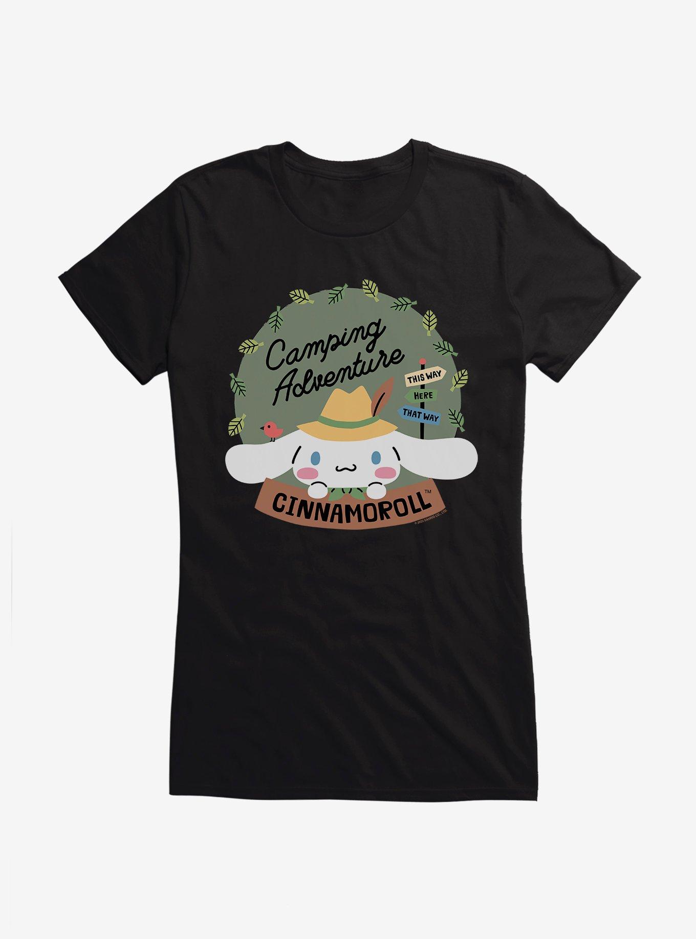 Cinnamoroll Camping Adventure Waysign Girls T-Shirt, , hi-res