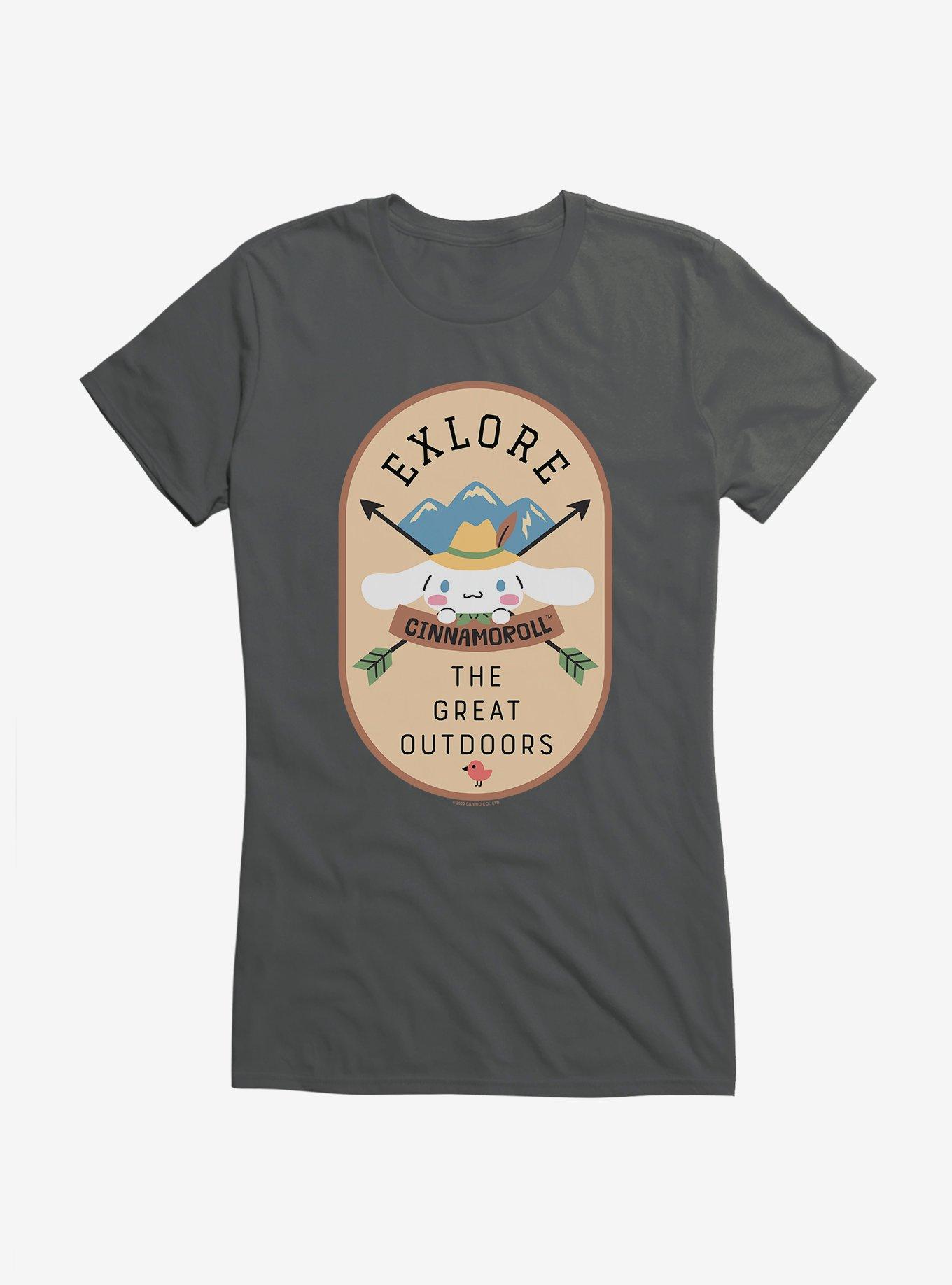 Cinnamoroll Explore The Great Outdoors Girls T-Shirt, , hi-res