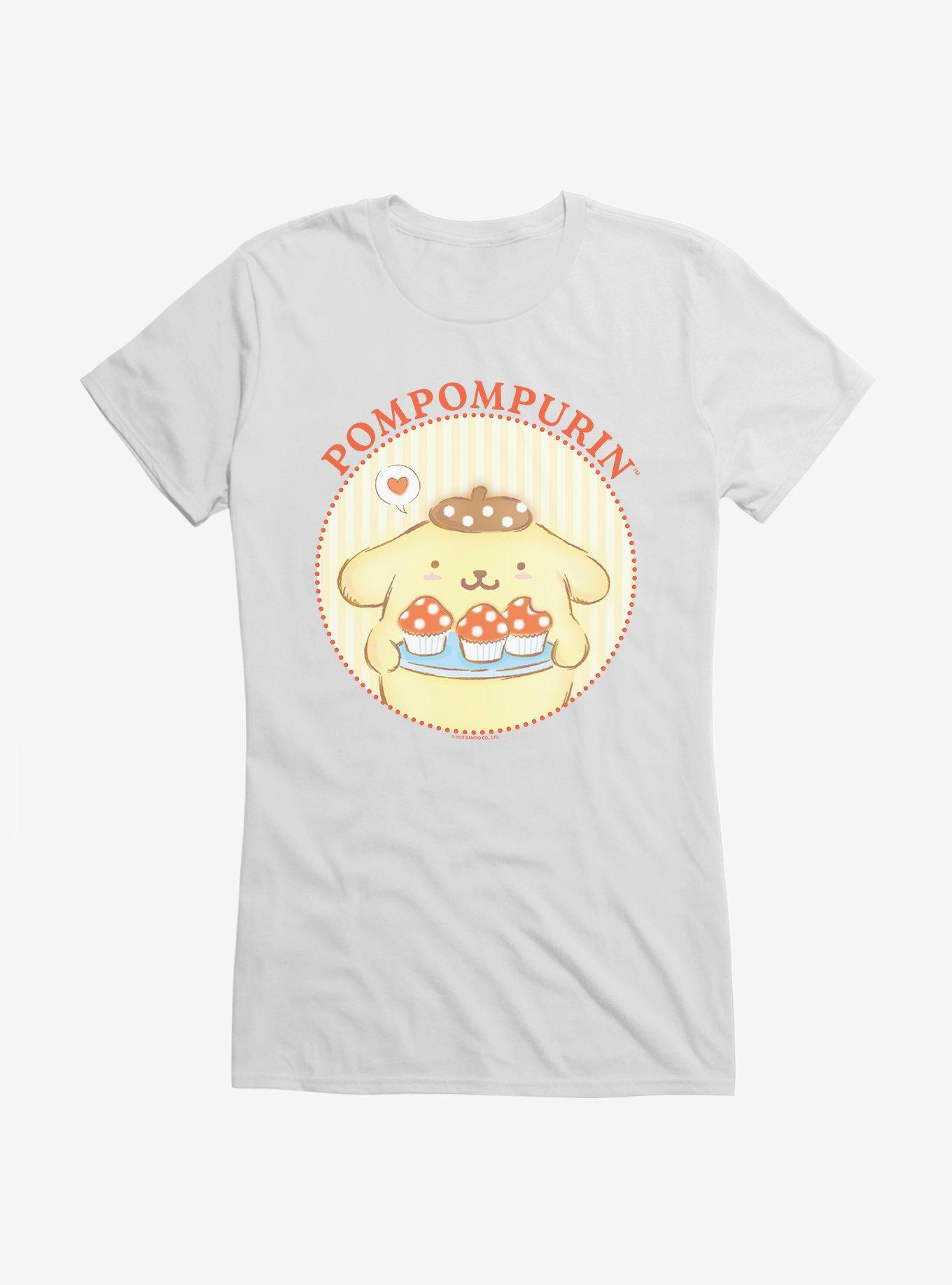 Hello Kitty And Friends Pompompurin Mushroom Cupcakes Girls T-Shirt, , hi-res