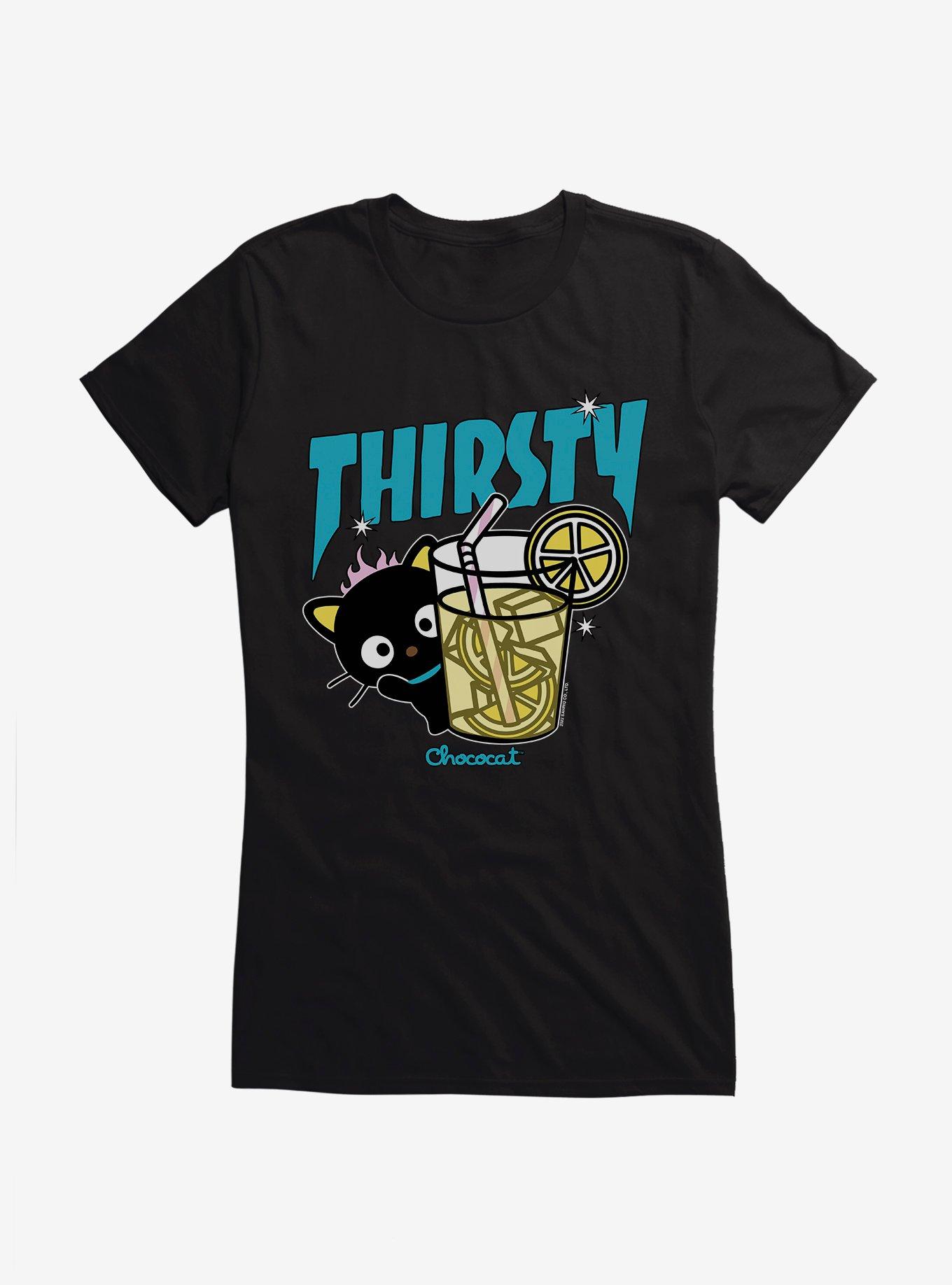 Chococat Thirsty Lemonade Girls T-Shirt, , hi-res