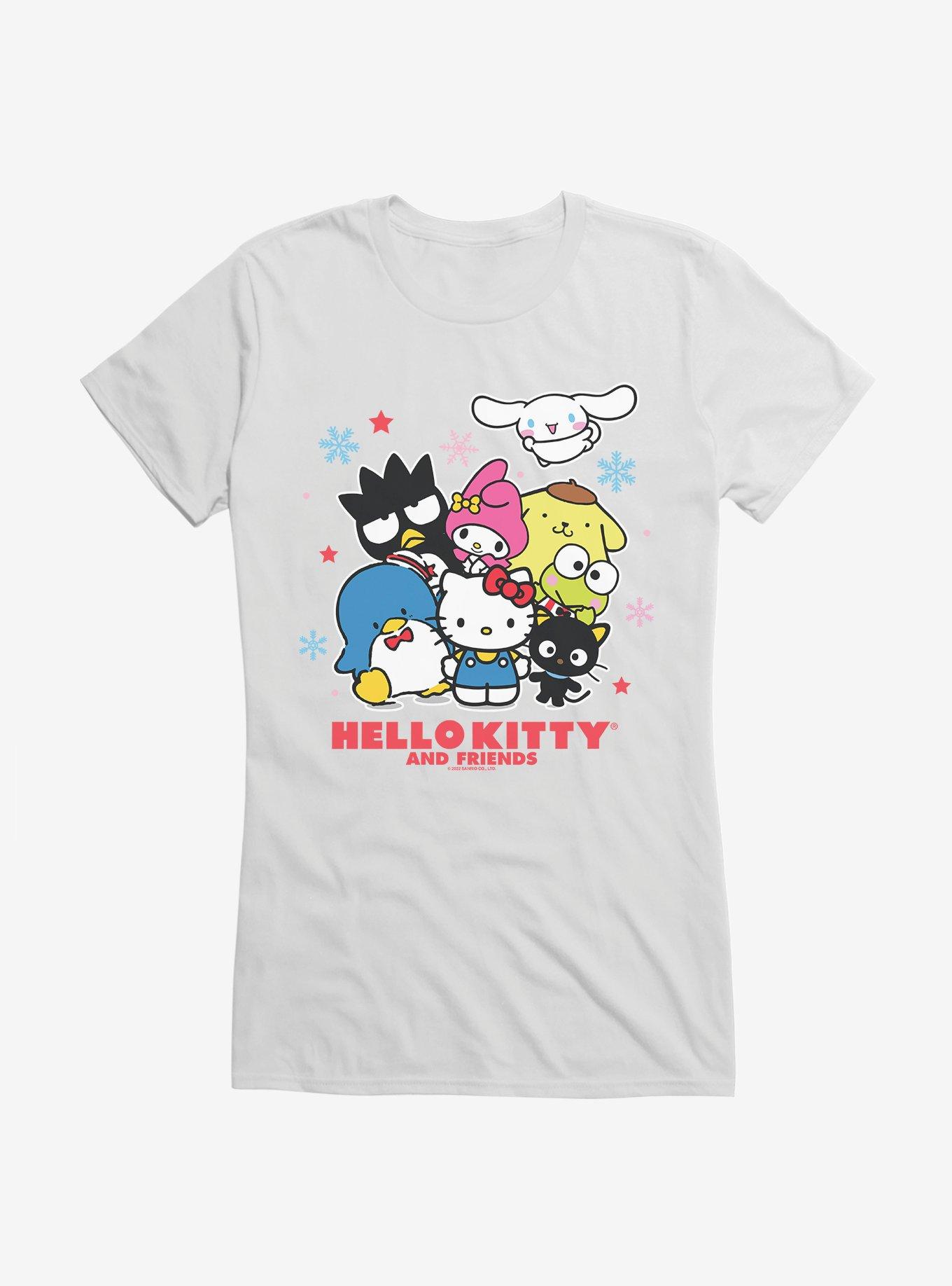 Hello Kitty And Friends Snowflakes Girls T-Shirt, , hi-res