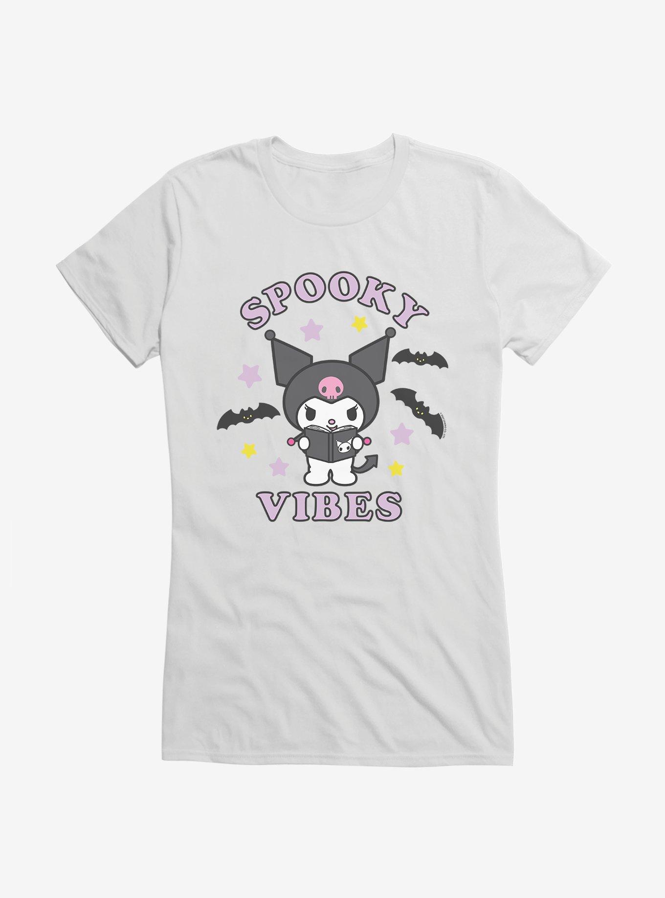 Kuromi Halloween Spooky Vibes Girls T-Shirt, , hi-res