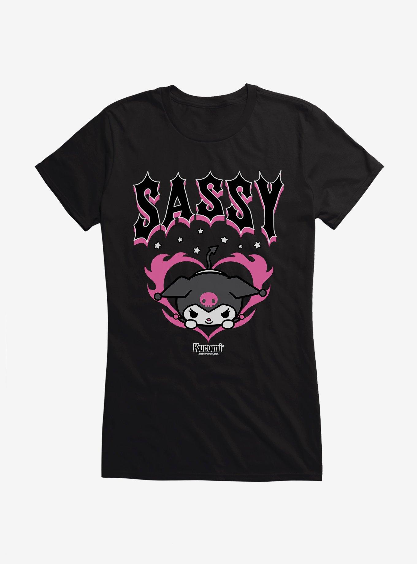 Kuromi Sassy Girls T-Shirt, , hi-res