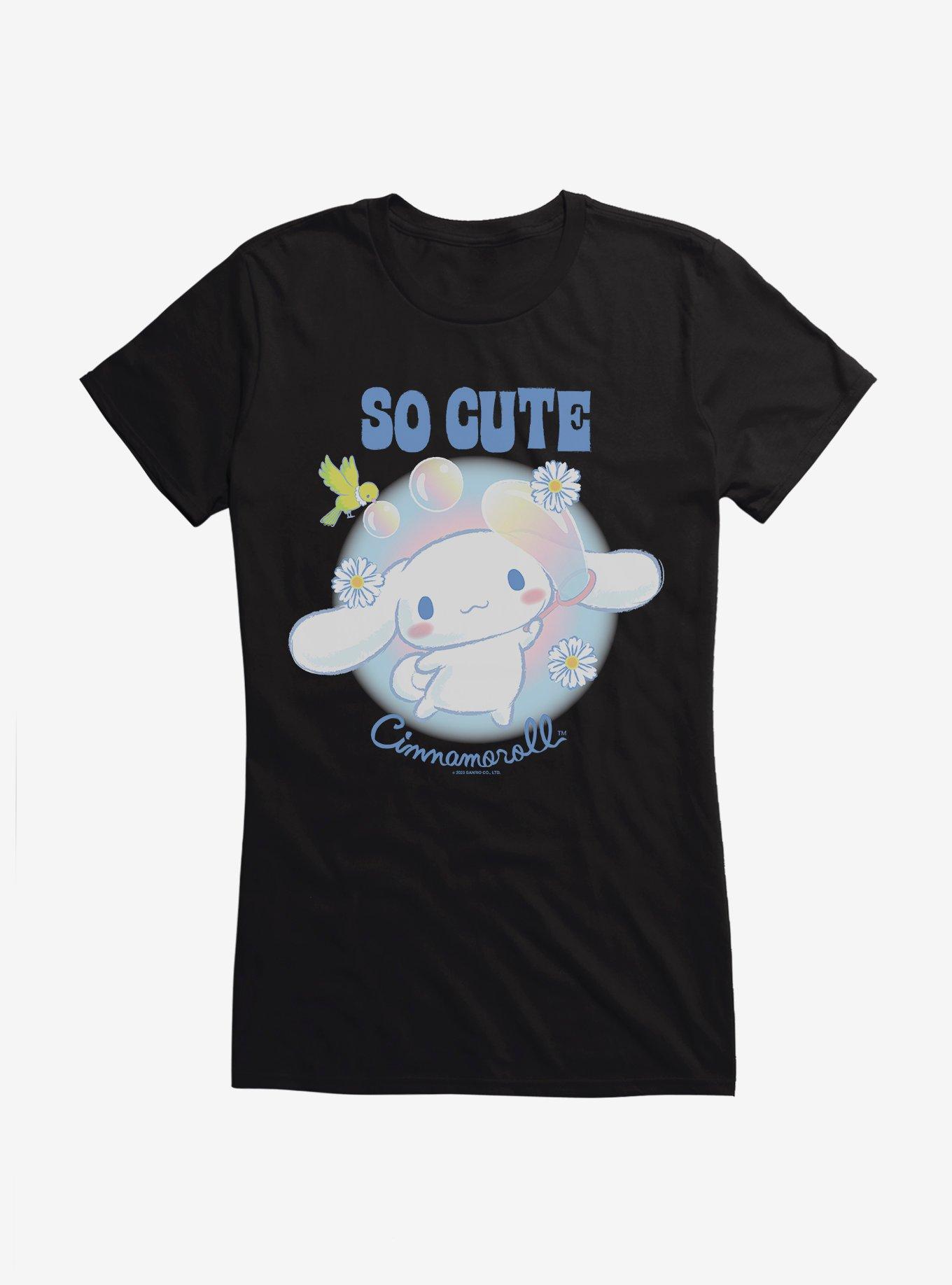 Cinnamoroll So Cute Bubbles Girls T-Shirt