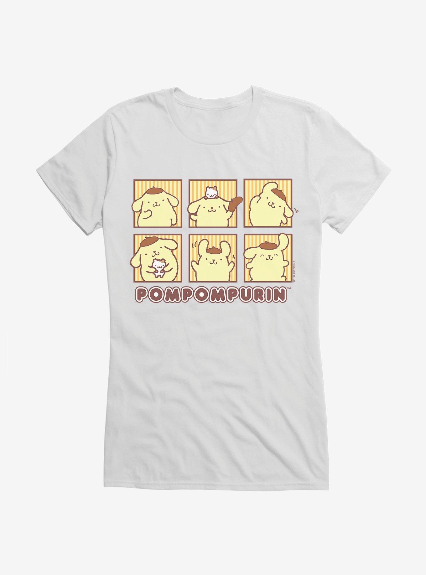 Pompompurin Portrait Girls T-Shirt, , hi-res