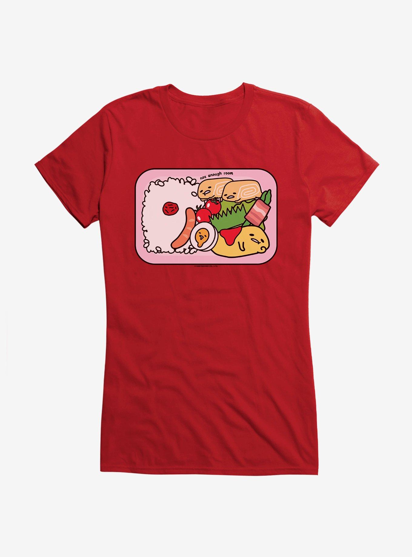 Gudetama Not Enough Room Girls T-Shirt, , hi-res